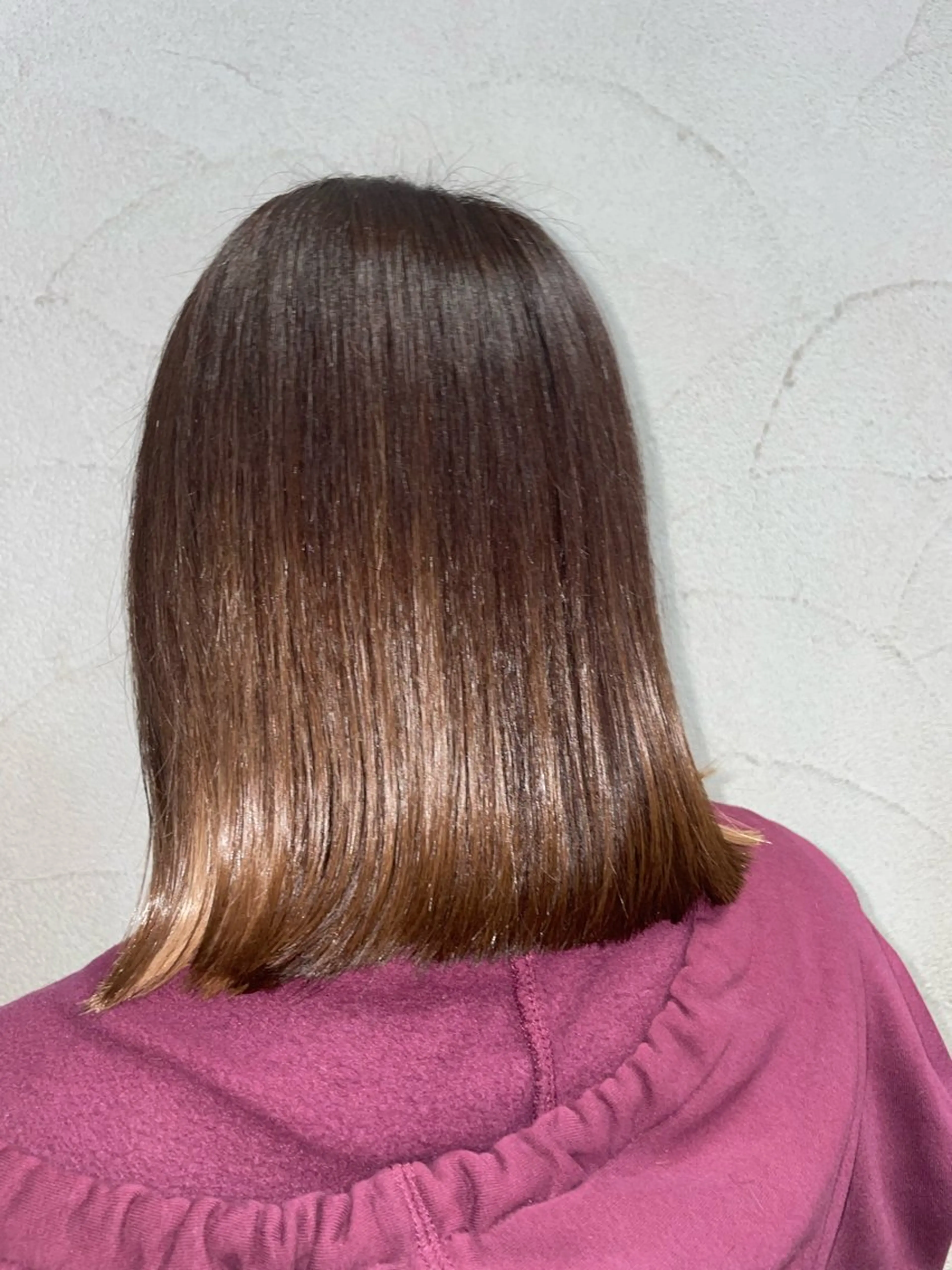 セミロング 大塚 友茉のヘアスタイル