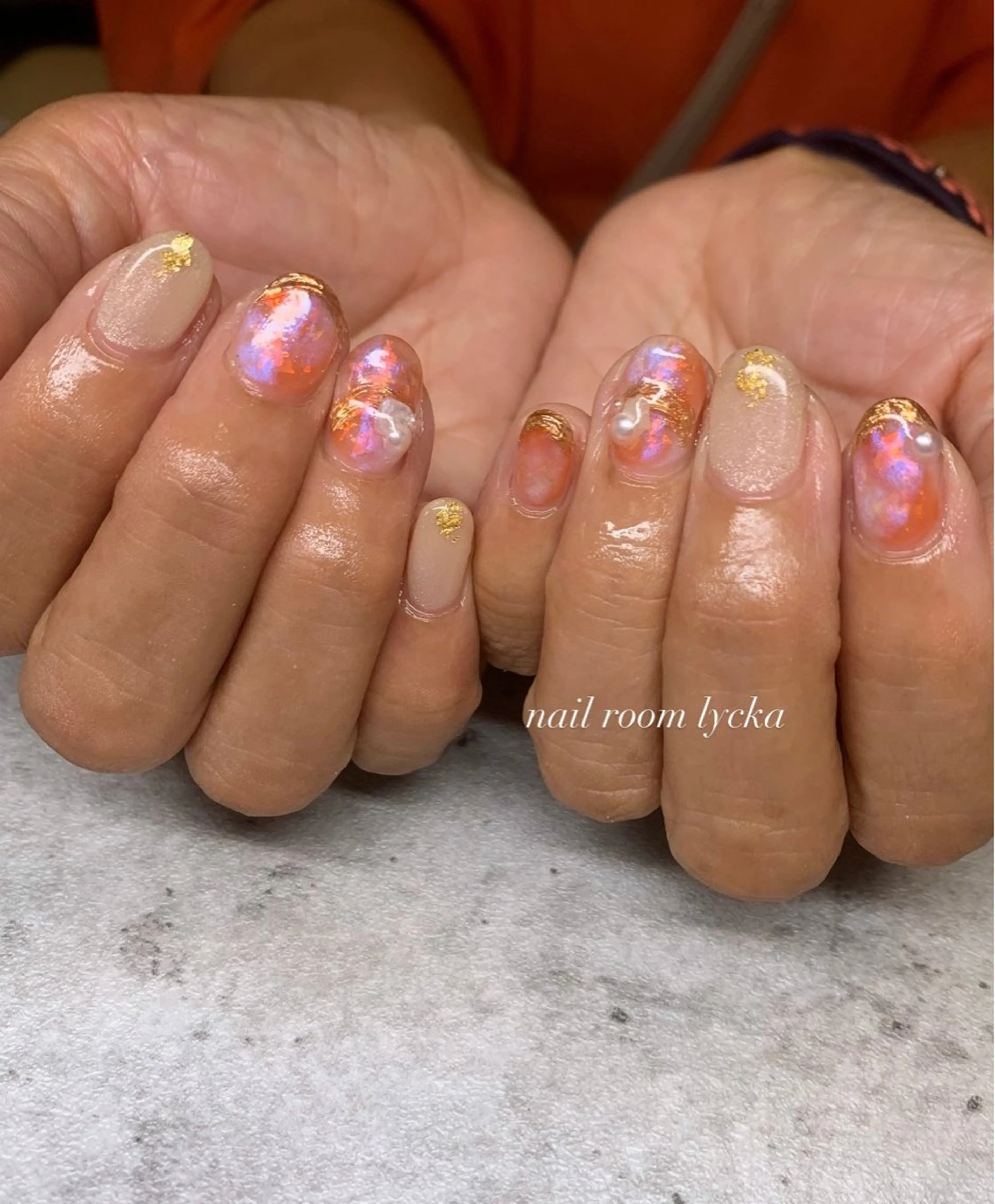 ネイル ﾈｲﾙﾙｰﾑﾘｯｶ 𝐦𝐚𝐲𝐮のネイルデザイン