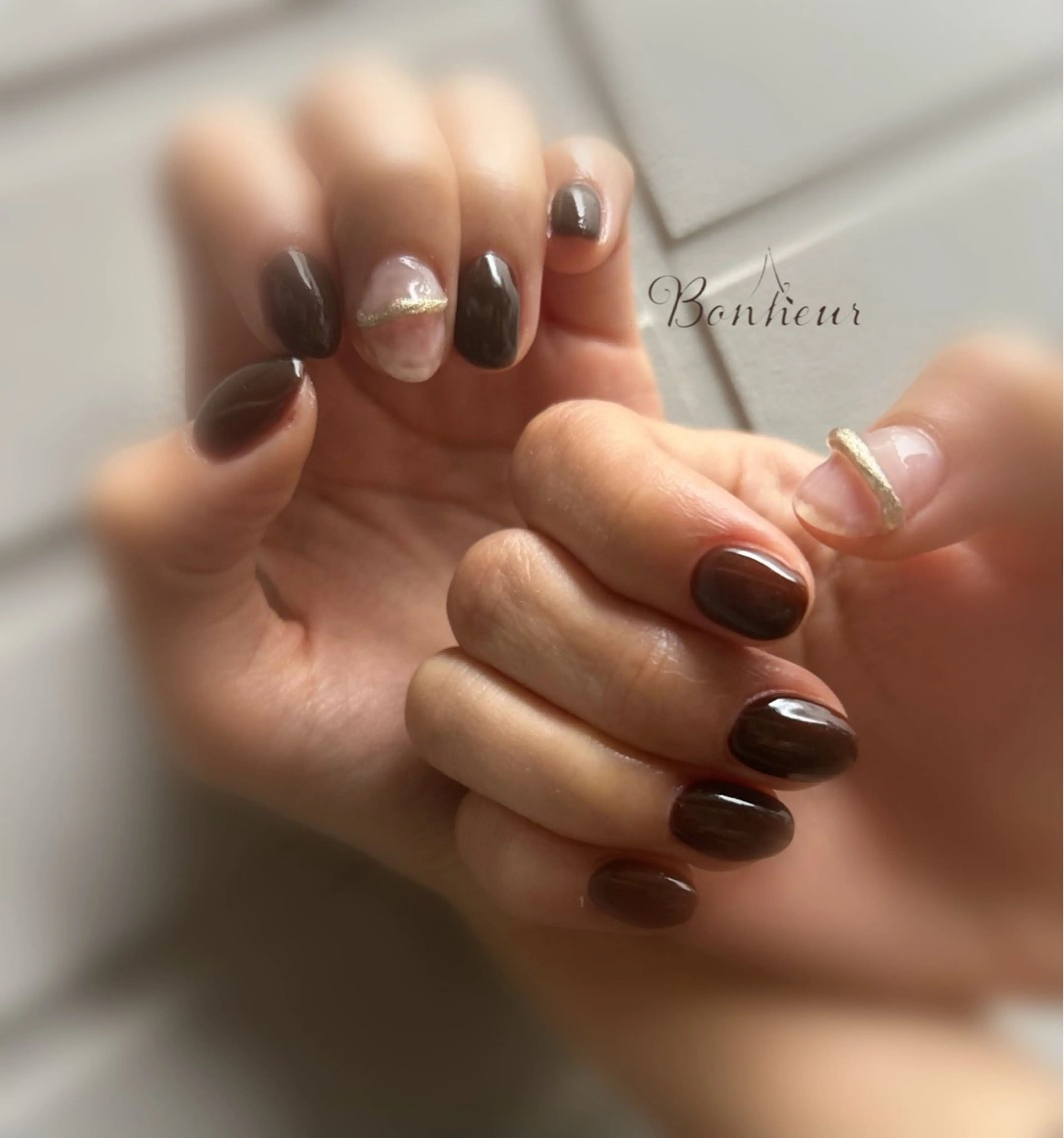 ネイル Nail Salon Bonheurのネイルデザイン
