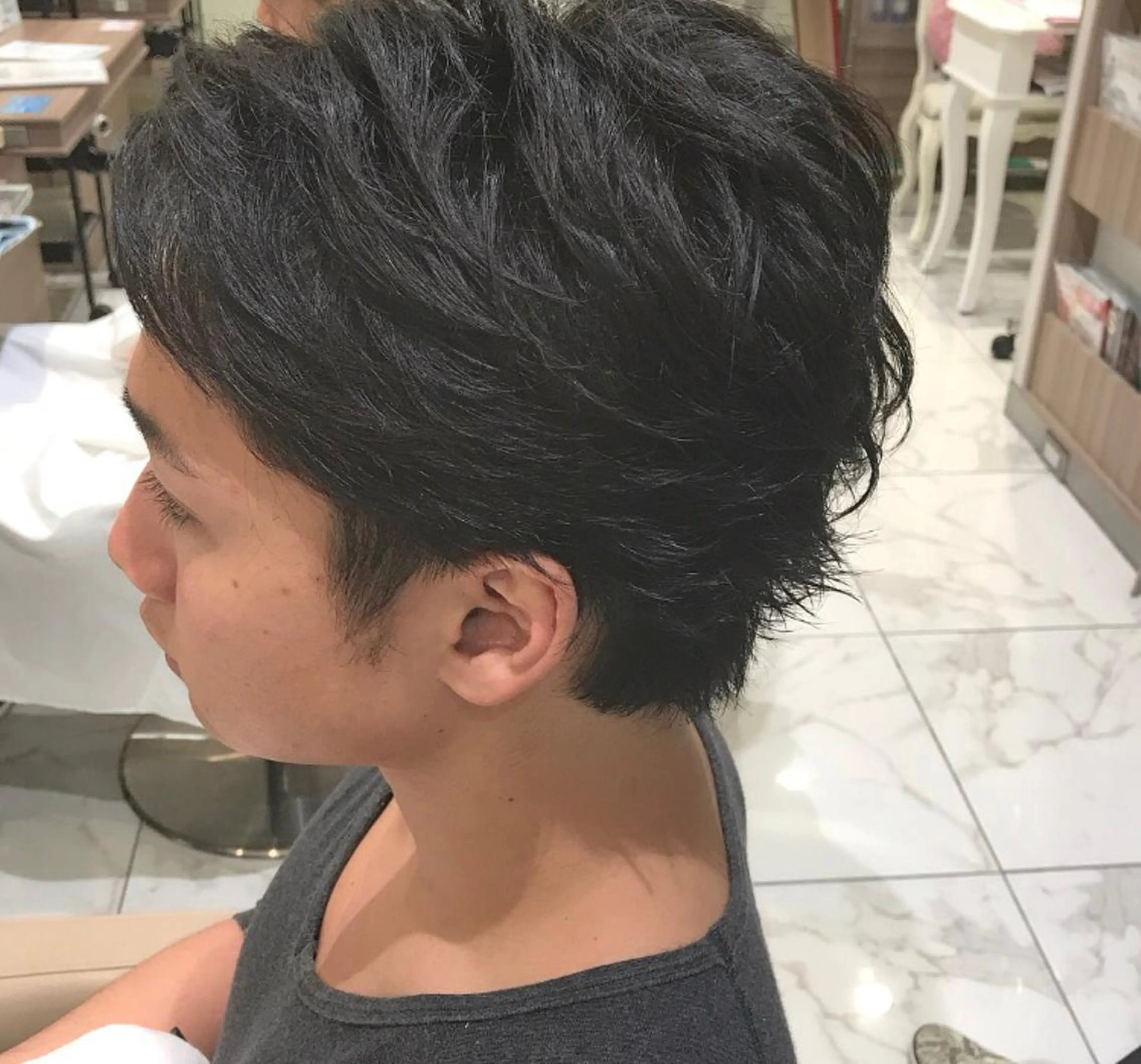 メンズ 韓国ヘア／レイヤー/ 🤍ayumuのヘアスタイル