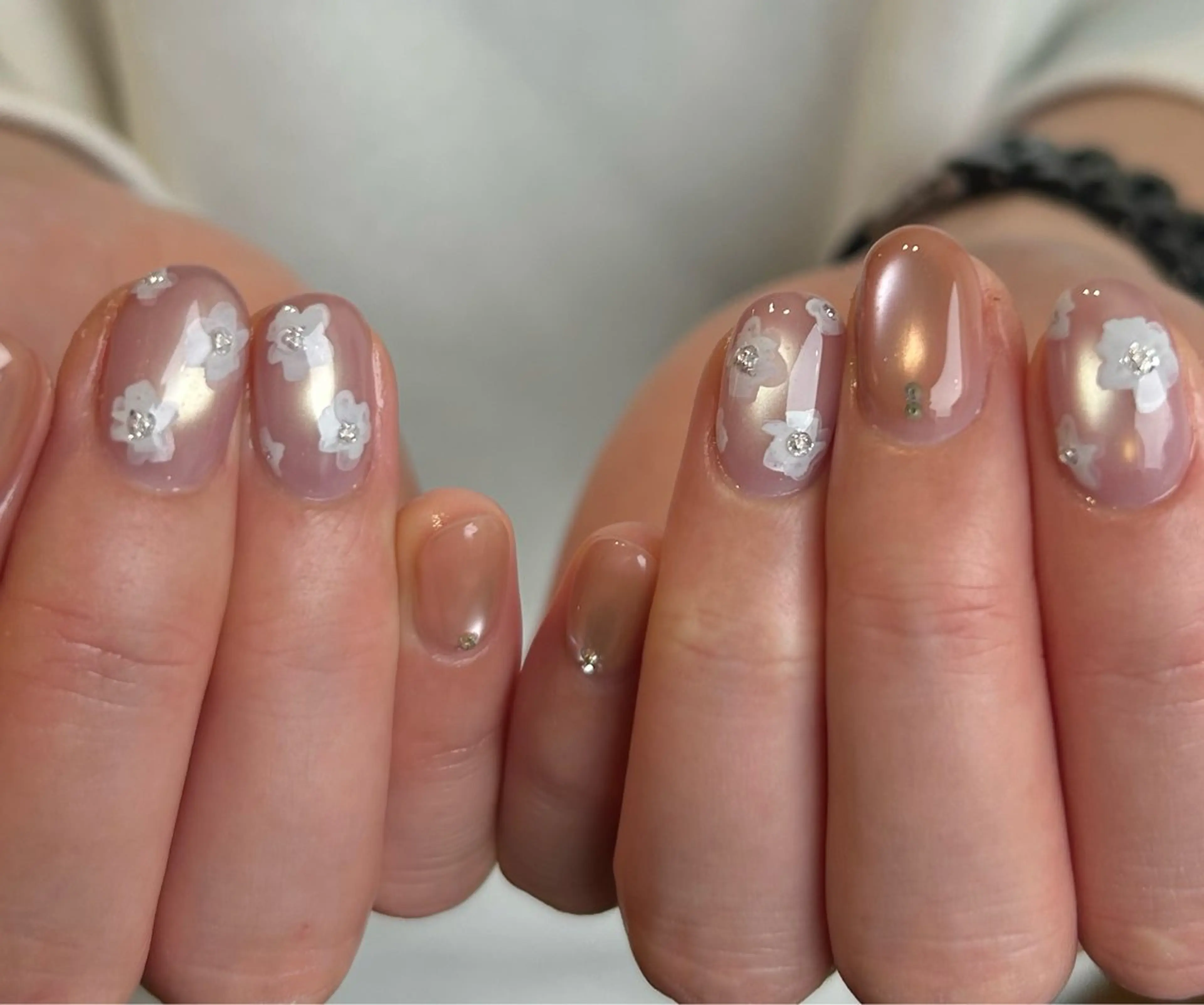 ネイル フラッシュネイル マグネットネイル ニュアンスネイル オフィスネイル ショートネイル sufu. nail YUKIのネイルデザイン