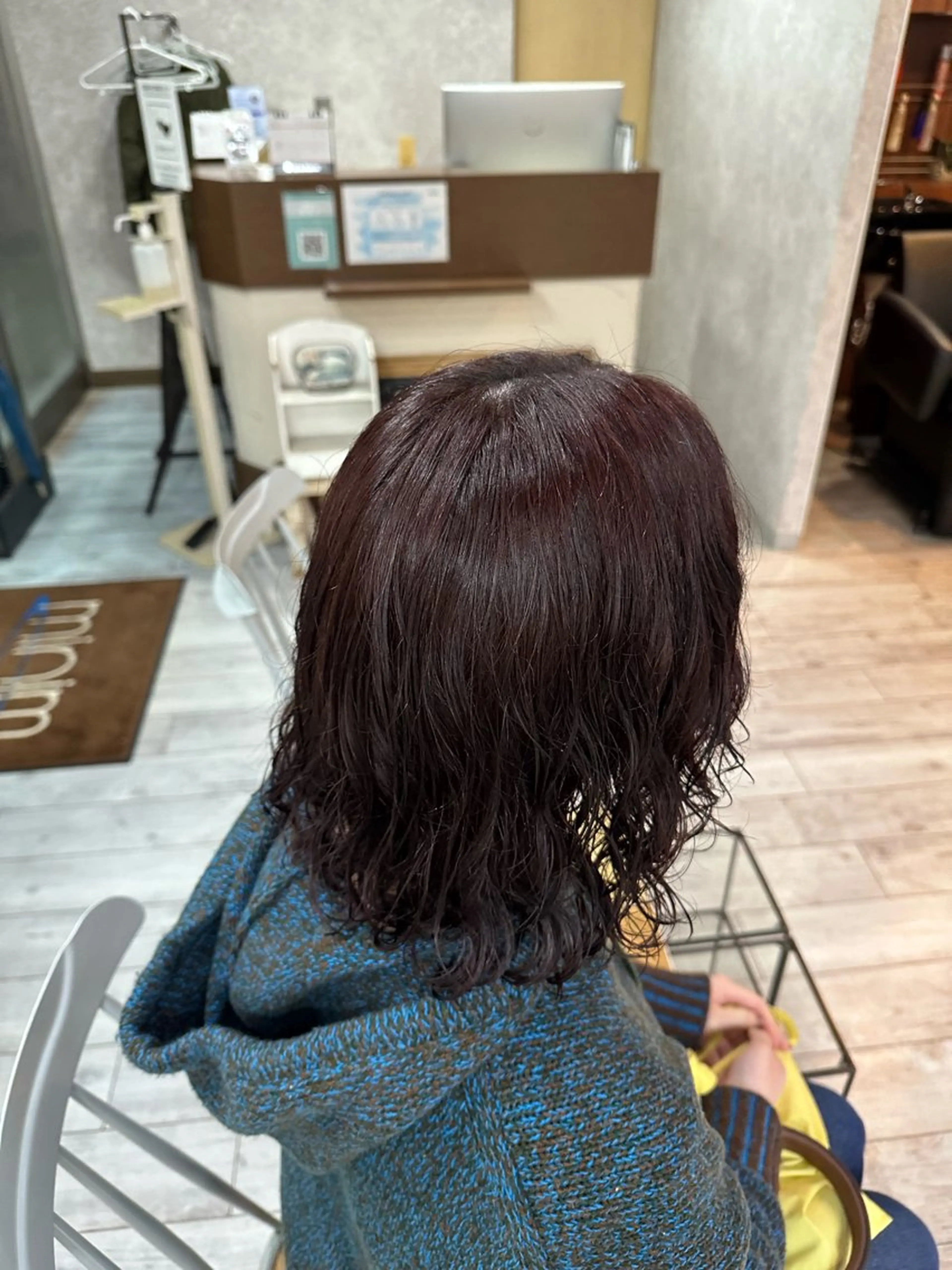 深めの大人暖色レッドカラー🍷⋆.ೃ࿔*:・の写真