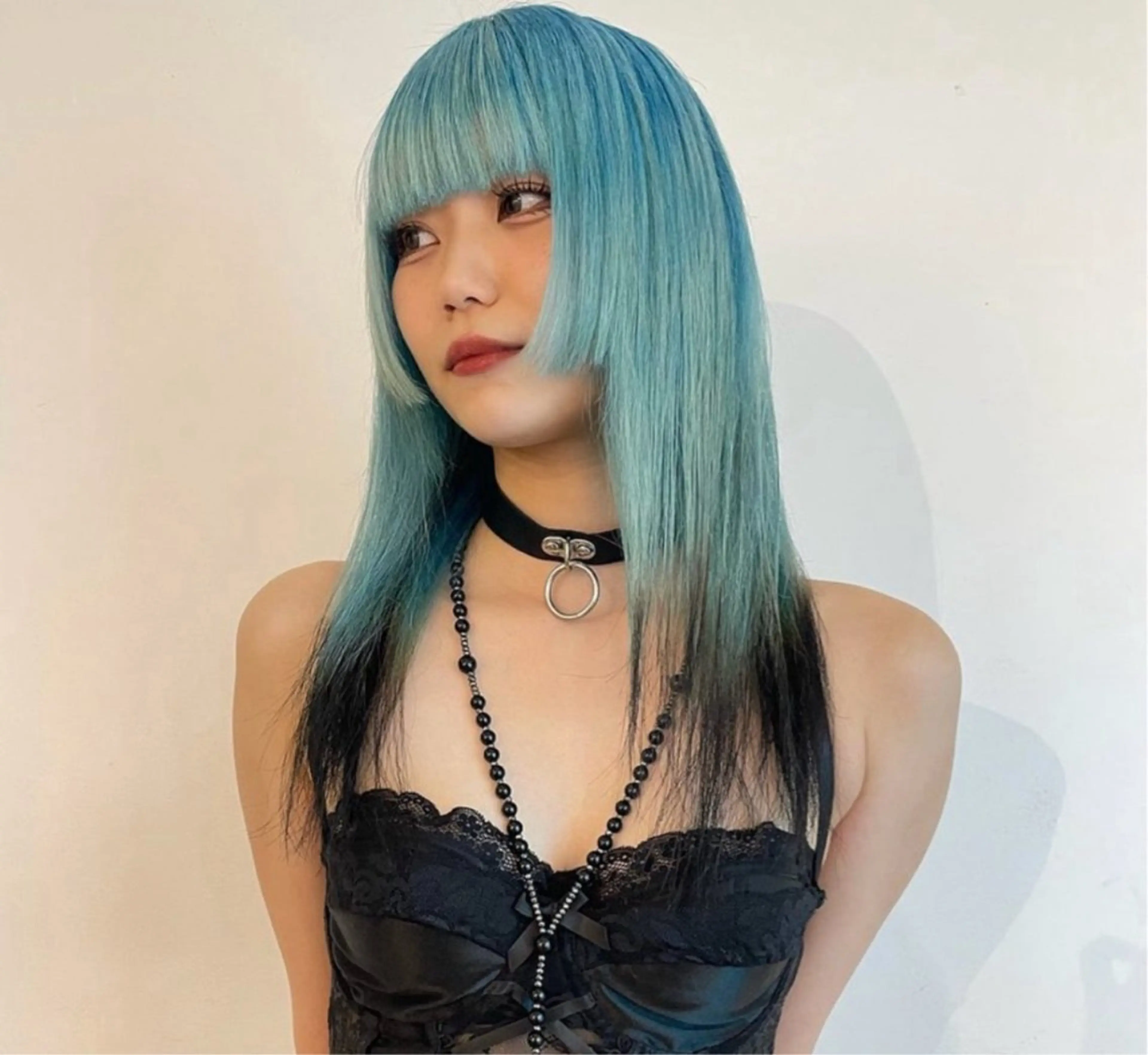 ミディアム カラー ハイトーン/デザイン 🪐·˚⌖MIHOのヘアスタイル