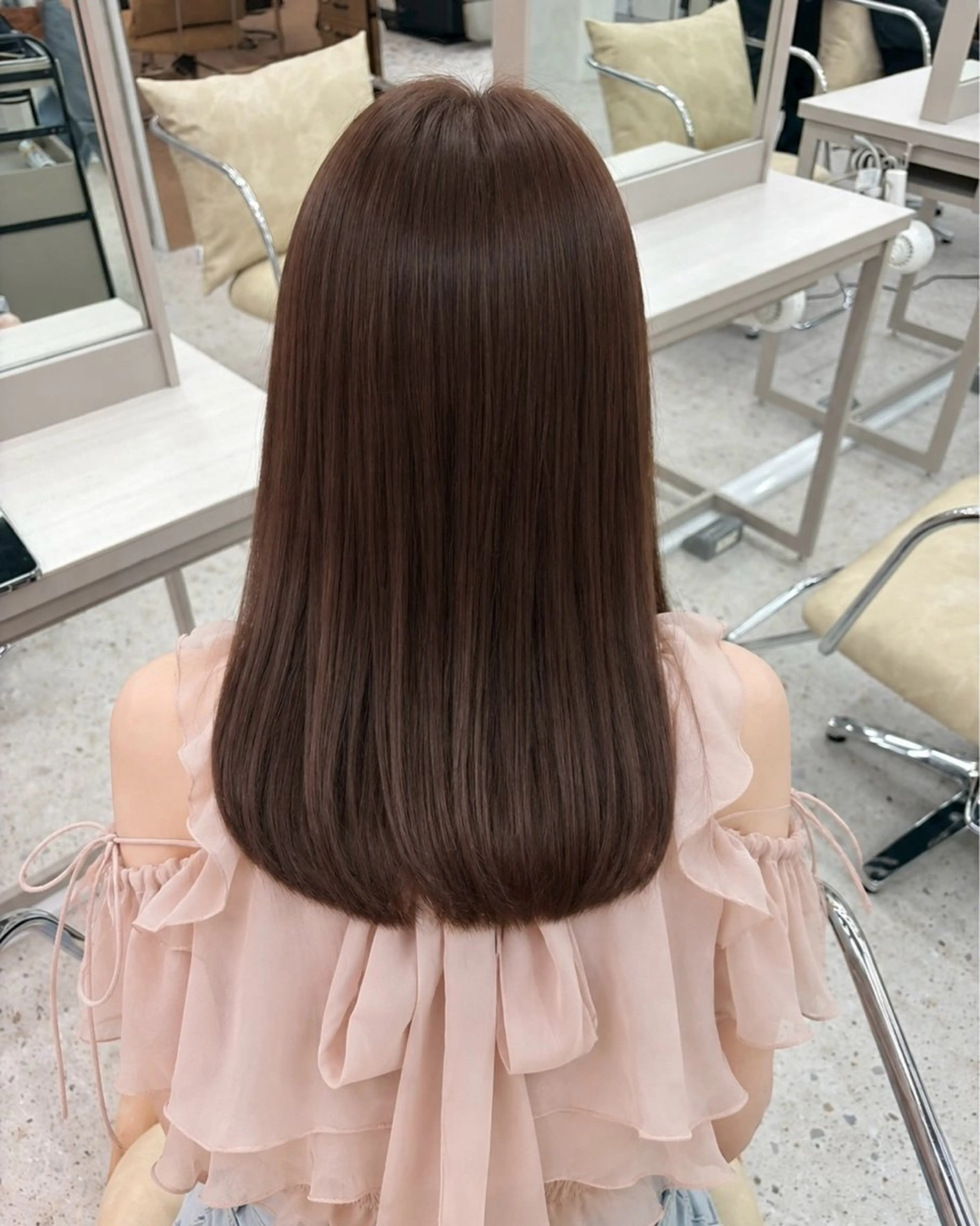 カラー coco _ あずさのヘアスタイル