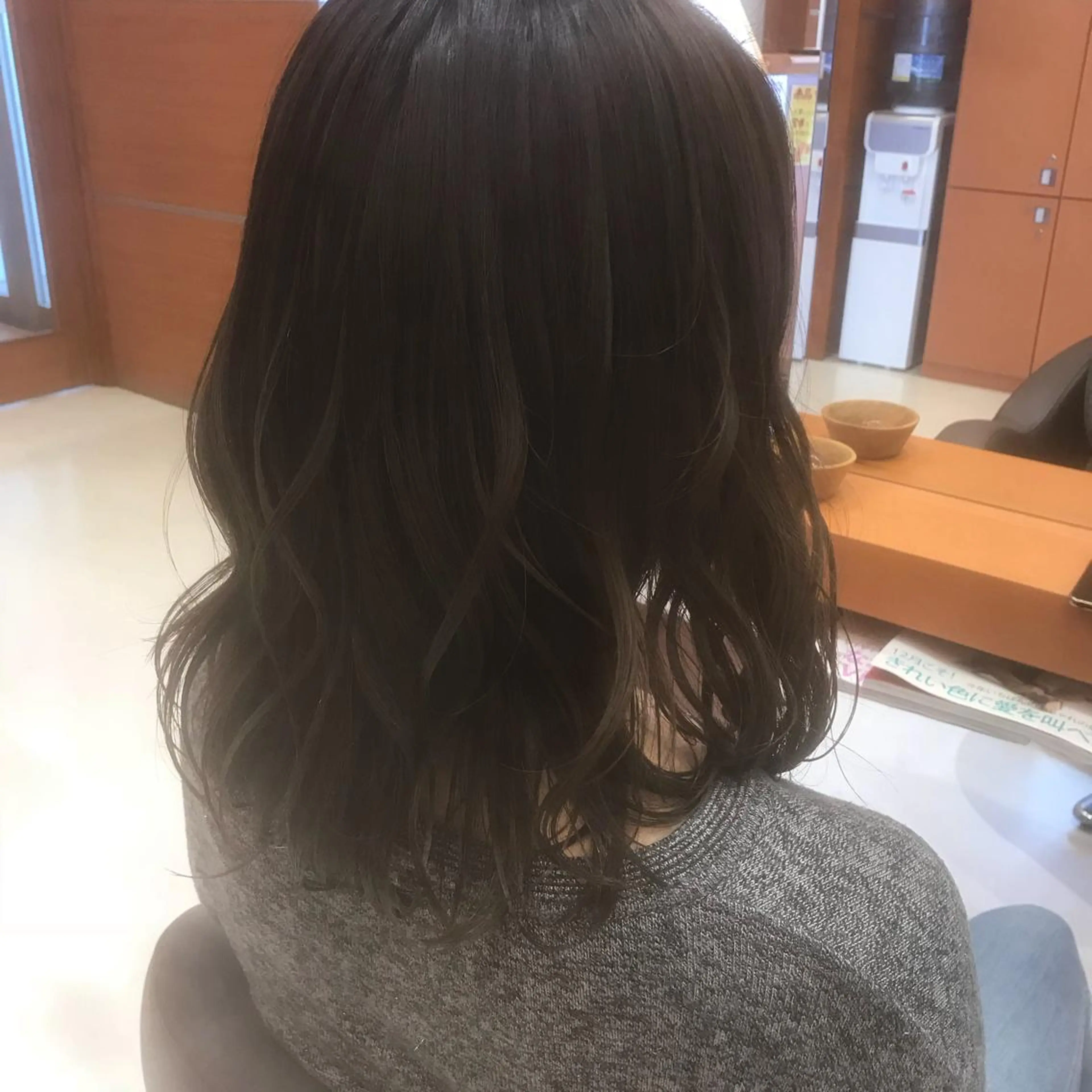 ミディアム カラー パーマ ヘアカラー トリートメント STYLE袋町店 赤畠達弥のヘアスタイル