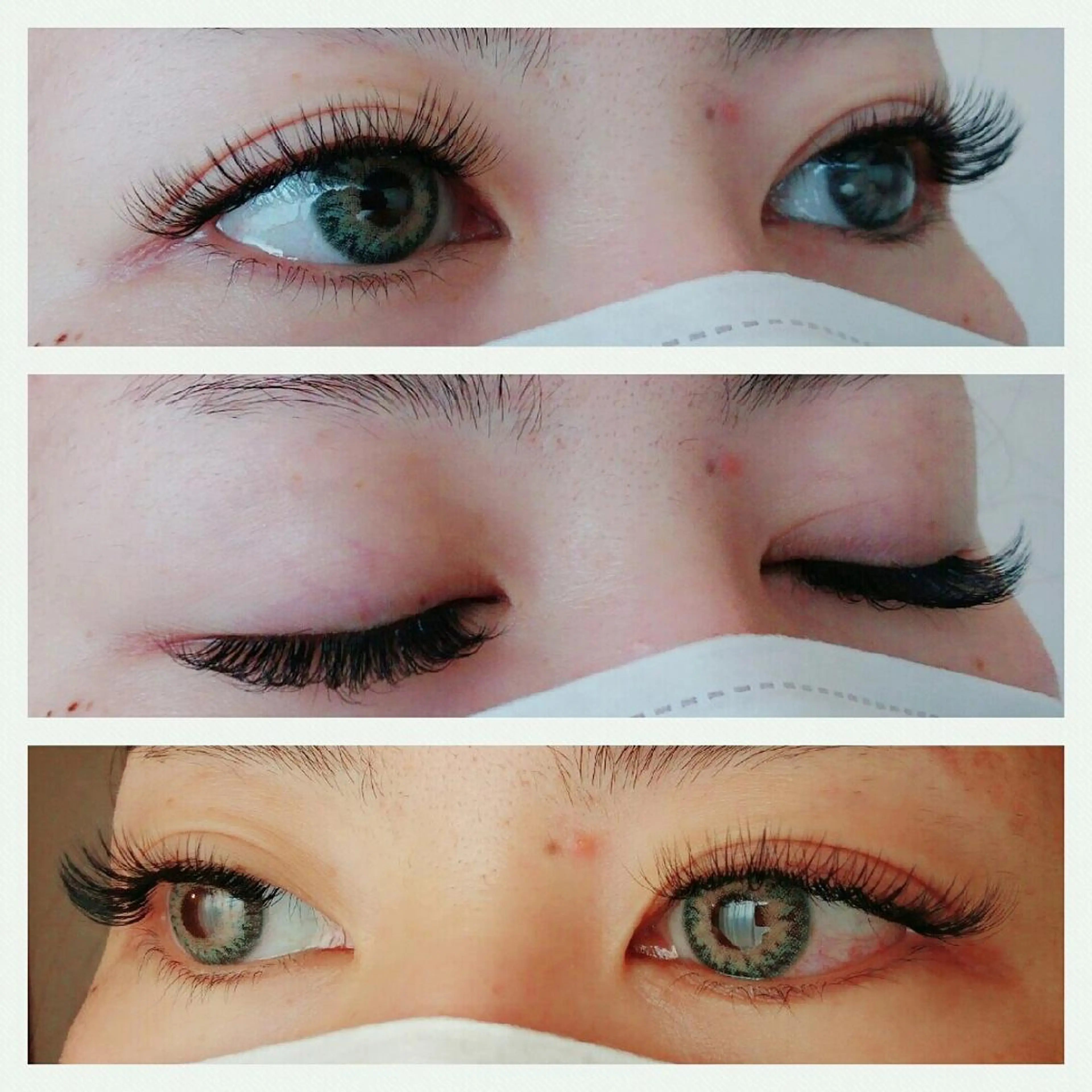 マツエク・マツパ Cカール キュート ボリュームラッシュ マツエク Rouge ・ K  　のマツエク・マツパデザイン