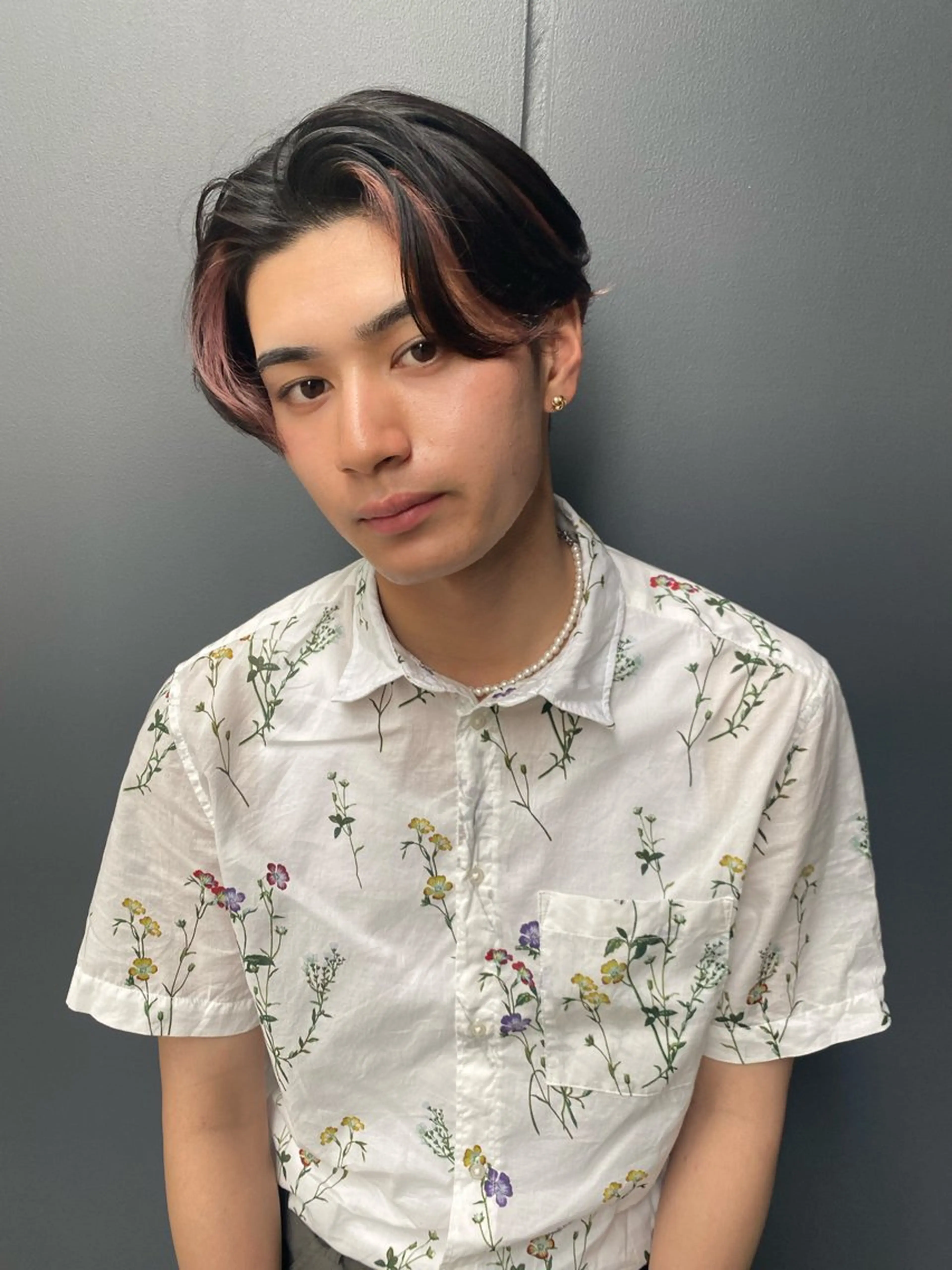 ショート カラー メンズ メンズブリーチ メンズハイライト メンズインナーカラー メンズパーマ プードルパーマ 💈メンズ短髪特化 ✂︎伊藤大輝💈のヘアスタイル