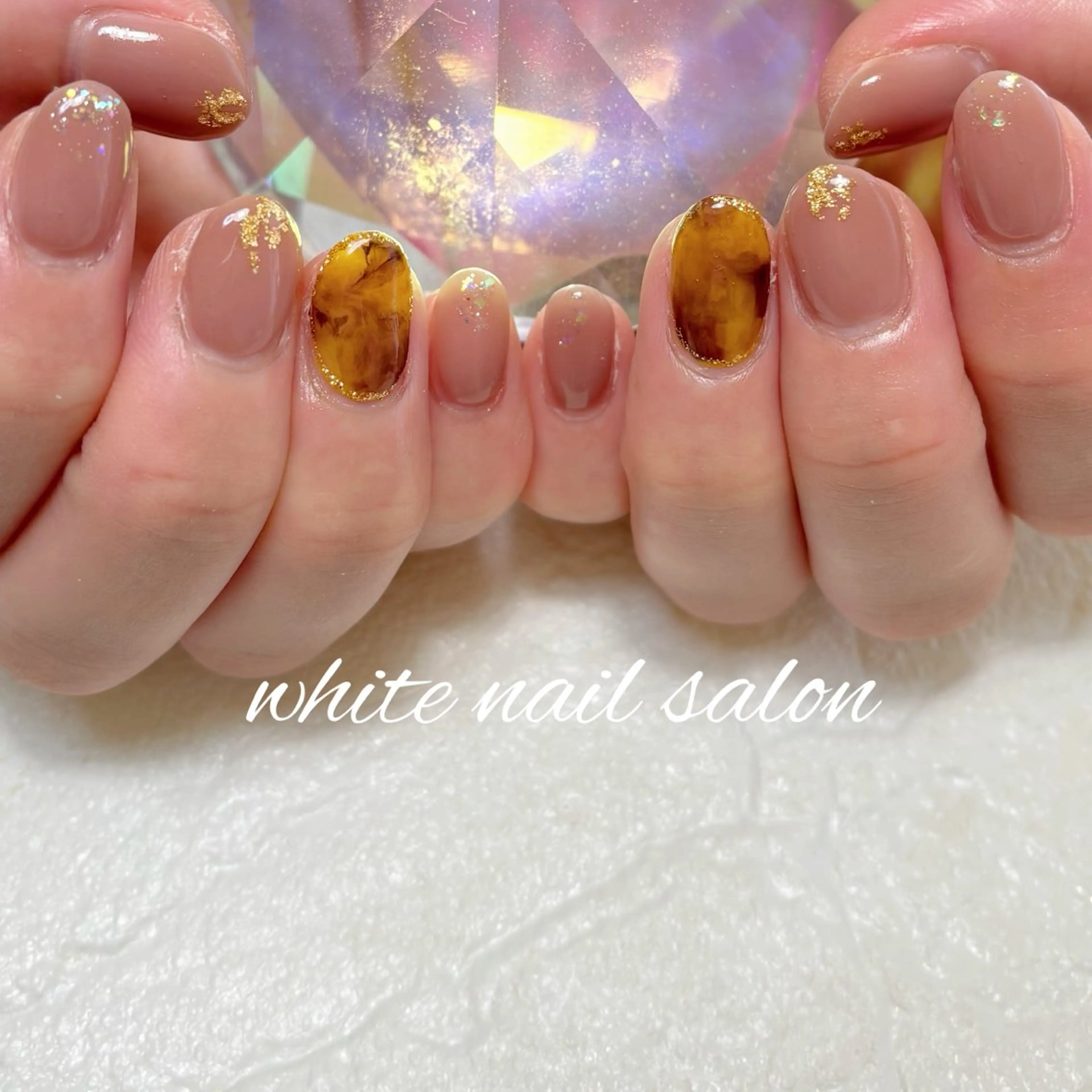 ネイル フットネイル ハンドネイル white nail salonのネイルデザイン