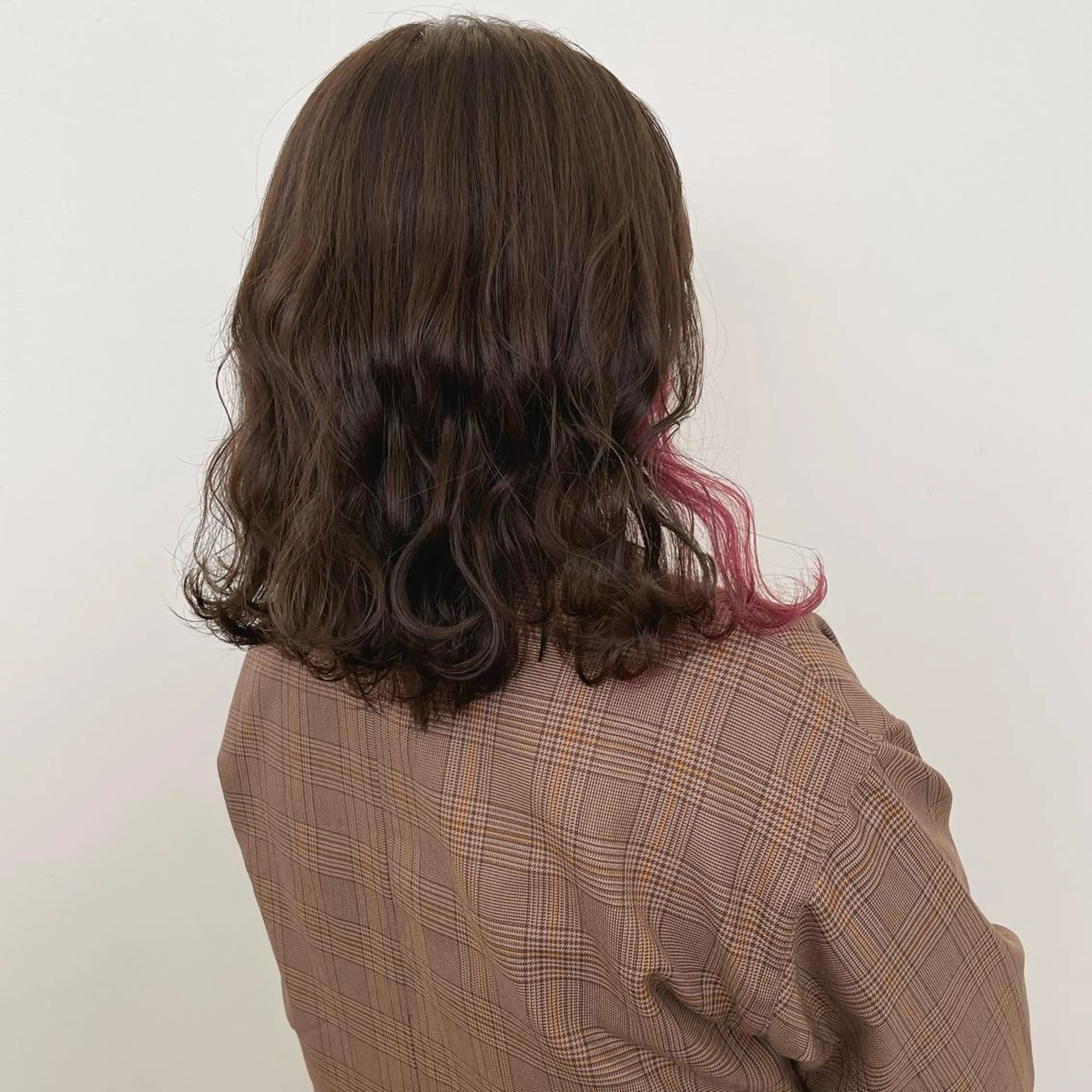 セミロング カラー ヘアアレンジ グレージュ GO TODAY  SHAiRE SALON岡山所属・Sana/ 耳ツボ/インナーのヘアスタイル