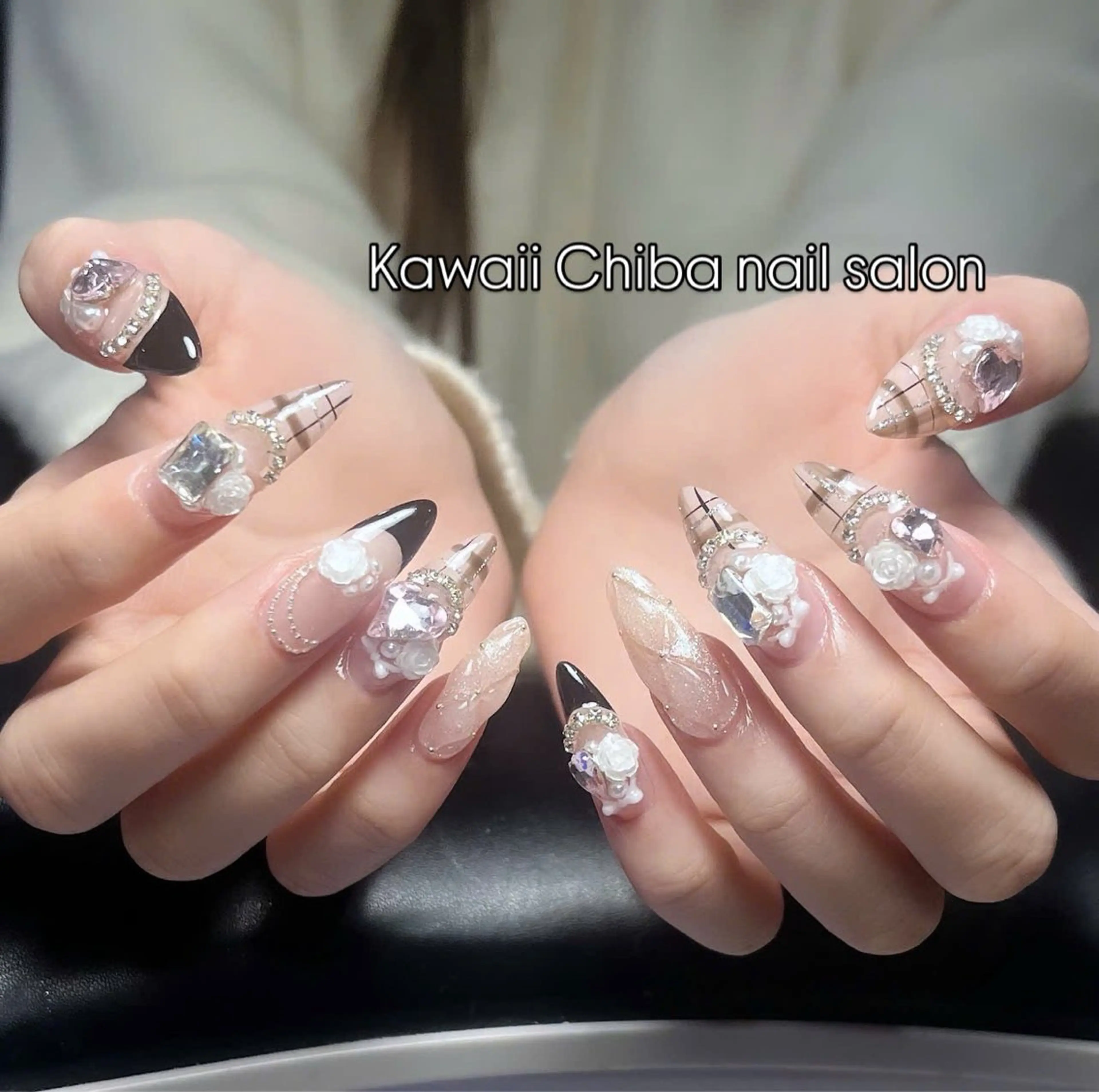 ネイル 韓国ネイル ワンホンネイル Kawaii _Nailのネイルデザイン