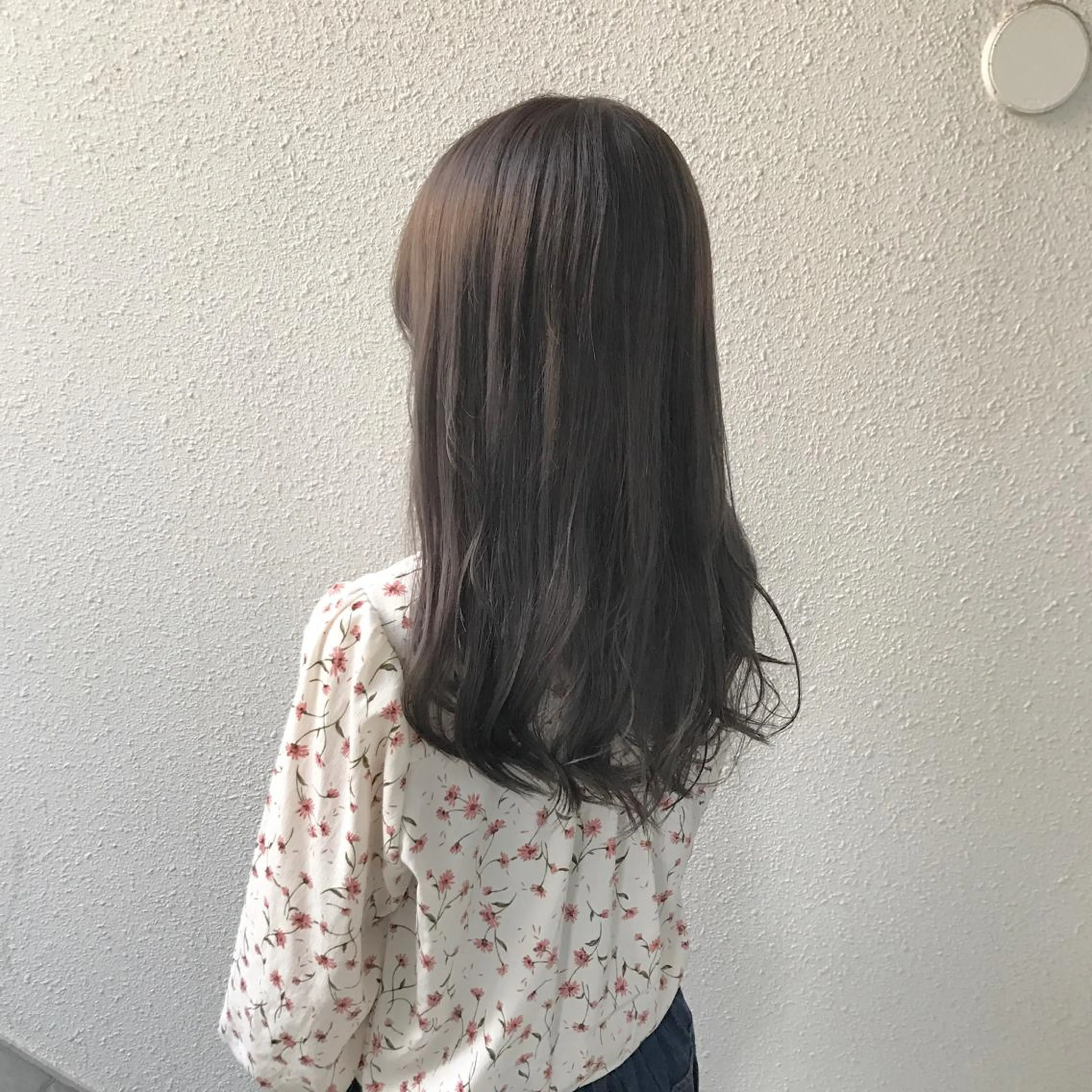 ロング カラー アッシュ ダブルカラー インナーカラー/天神 ブリーチ/吉田のヘアスタイル