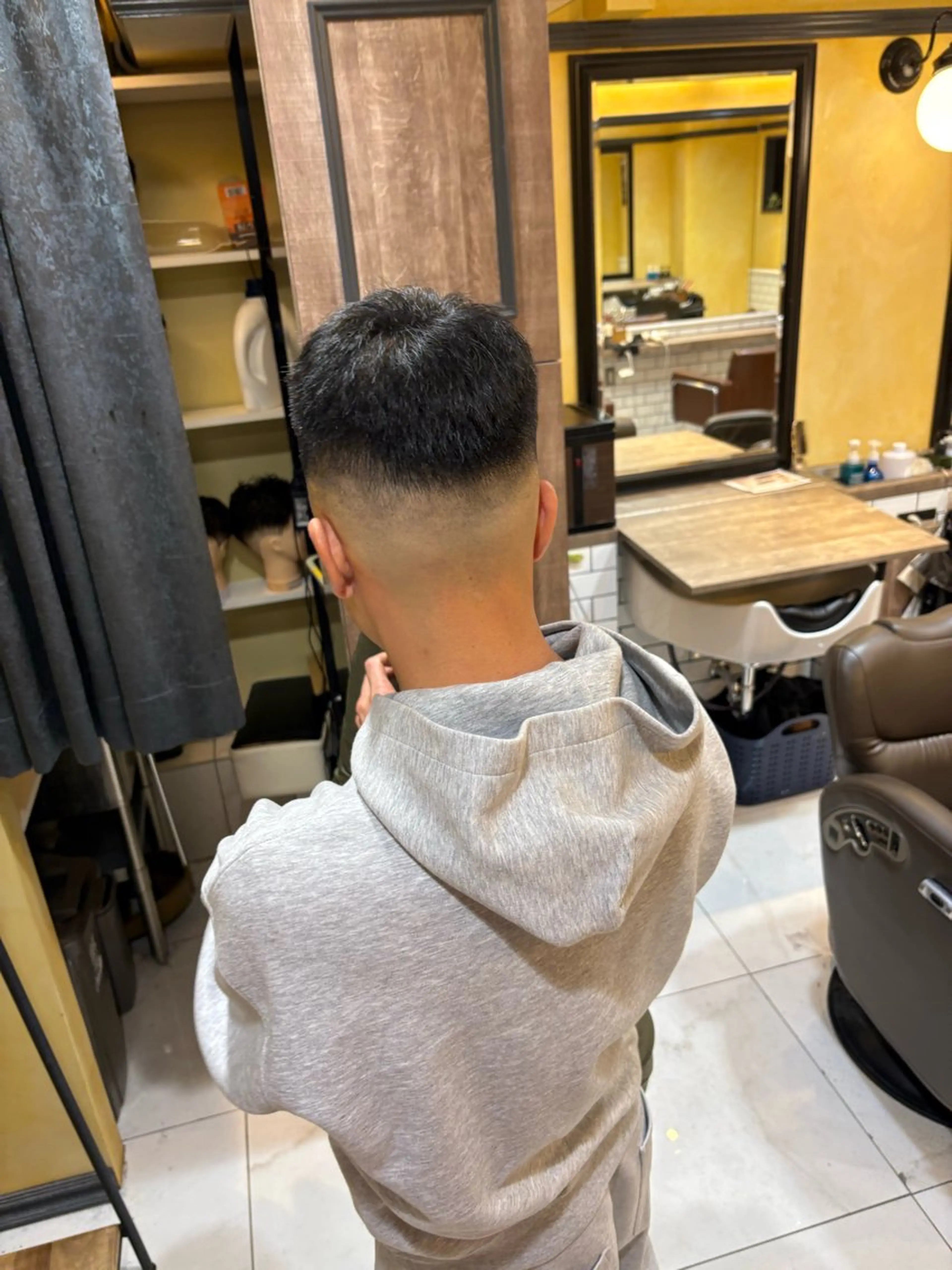 ショート Groomers Tokyo所属・大山慧也/フェード/ 無料期間残りわずかのヘアスタイル