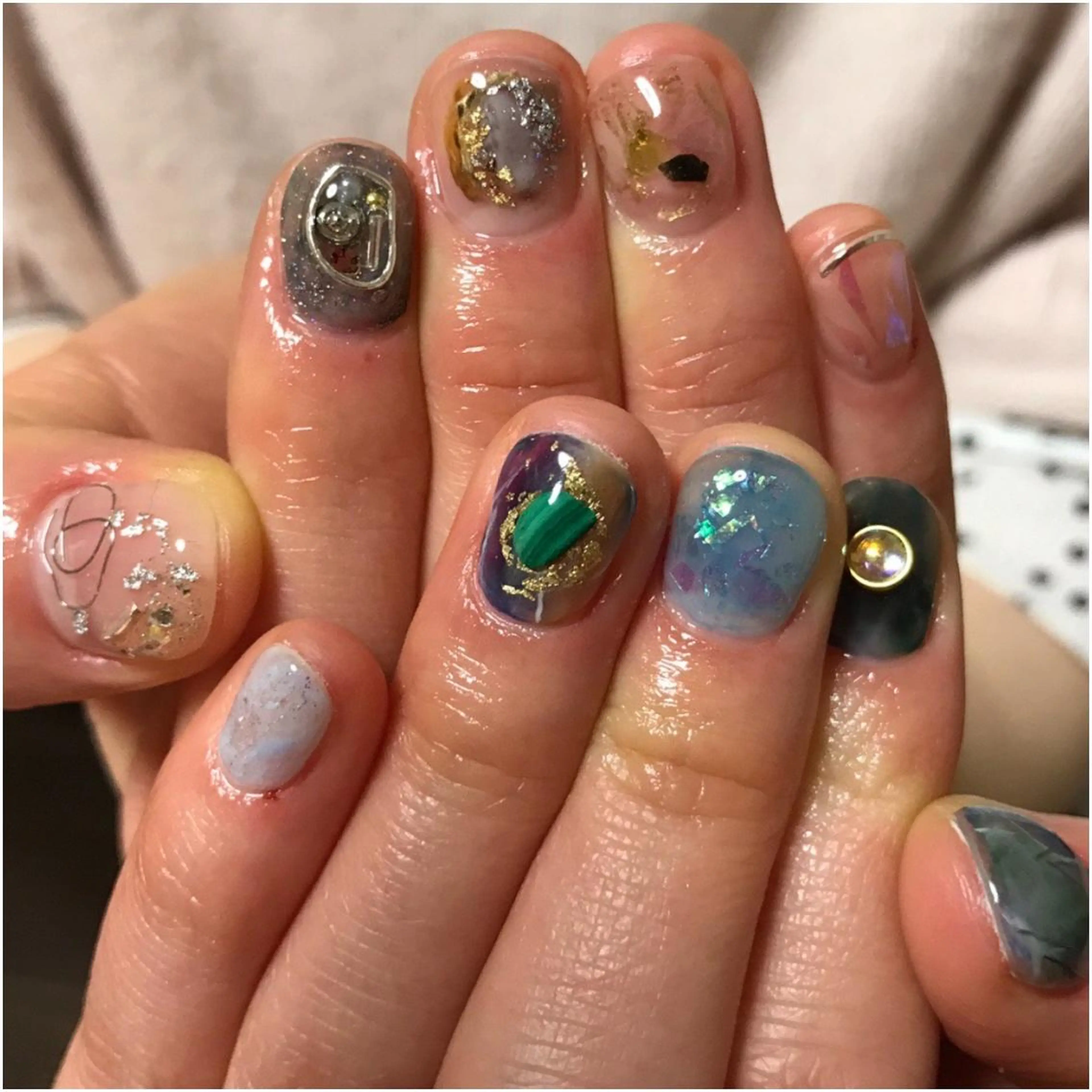 ネイル ニュアンスネイル Jeremy ♡ HARUKAのネイルデザイン