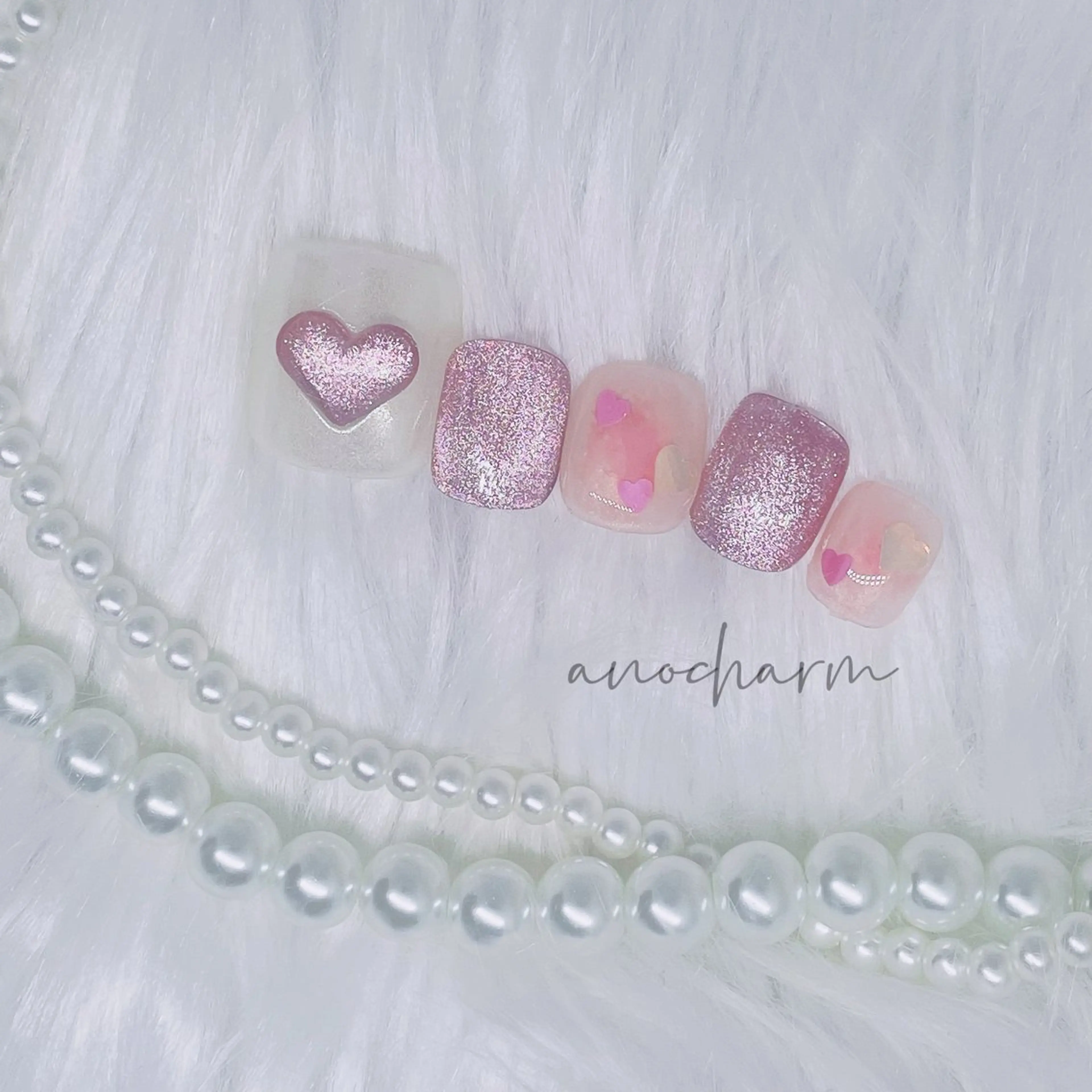 ネイル フットネイル anocharm _annaのマツエク・マツパデザイン