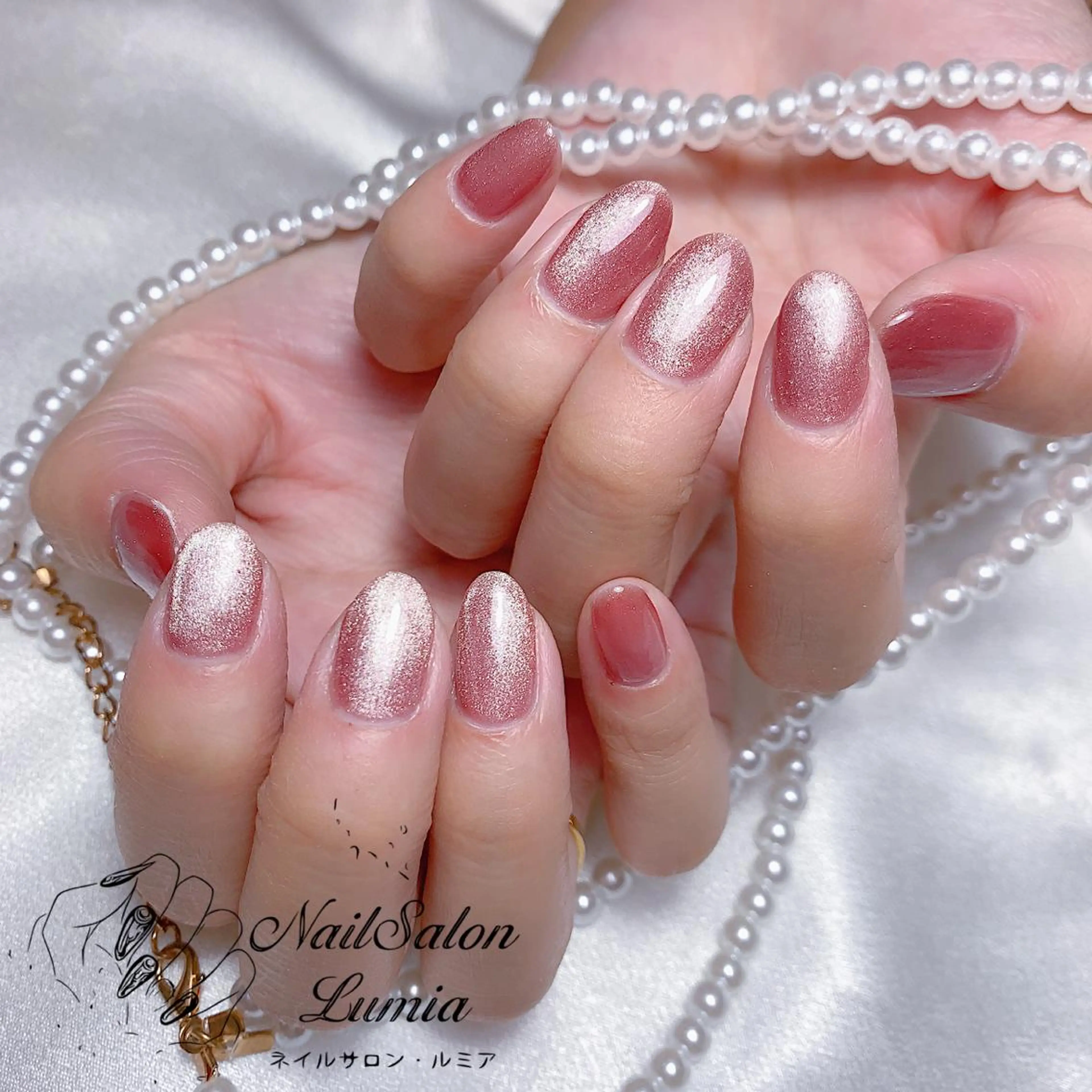 ネイル ハンドネイル ネイルサロン ルミア Lumia 店長のネイルデザイン