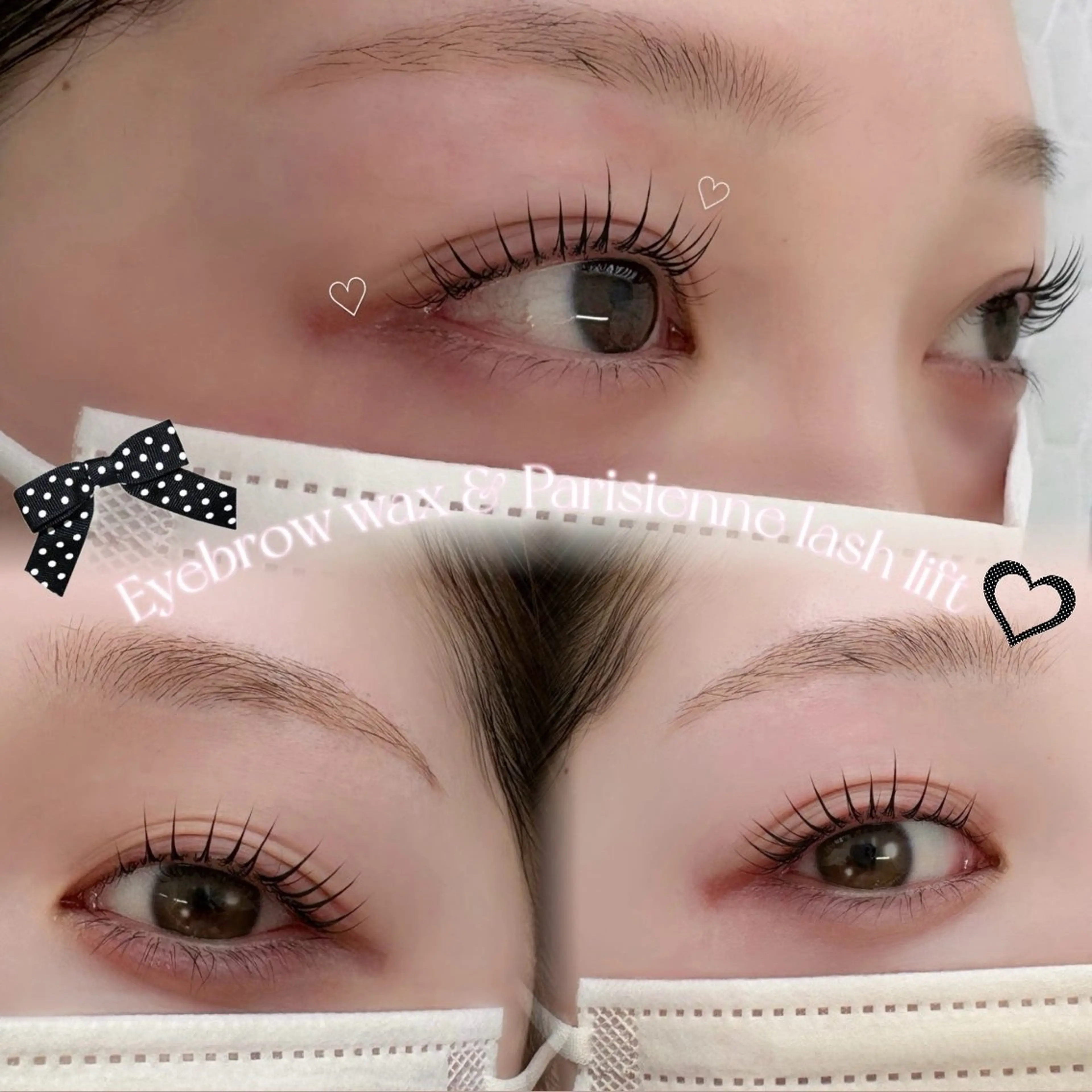 マツエク・マツパ パリジェンヌラッシュリフト rino shioriのマツエク・マツパデザイン