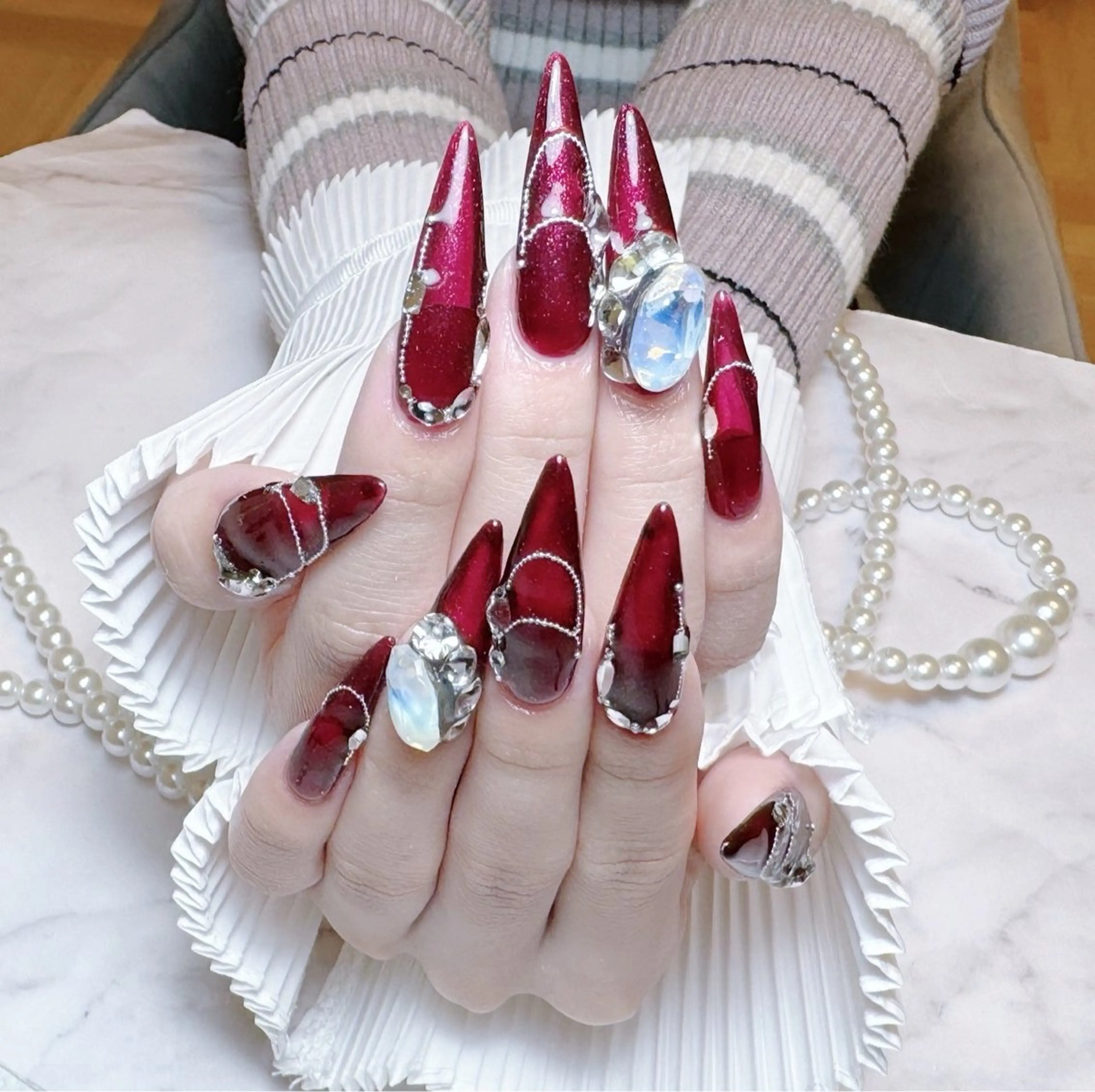 ネイル ☁️Yun nail Rin☁️のネイルデザイン