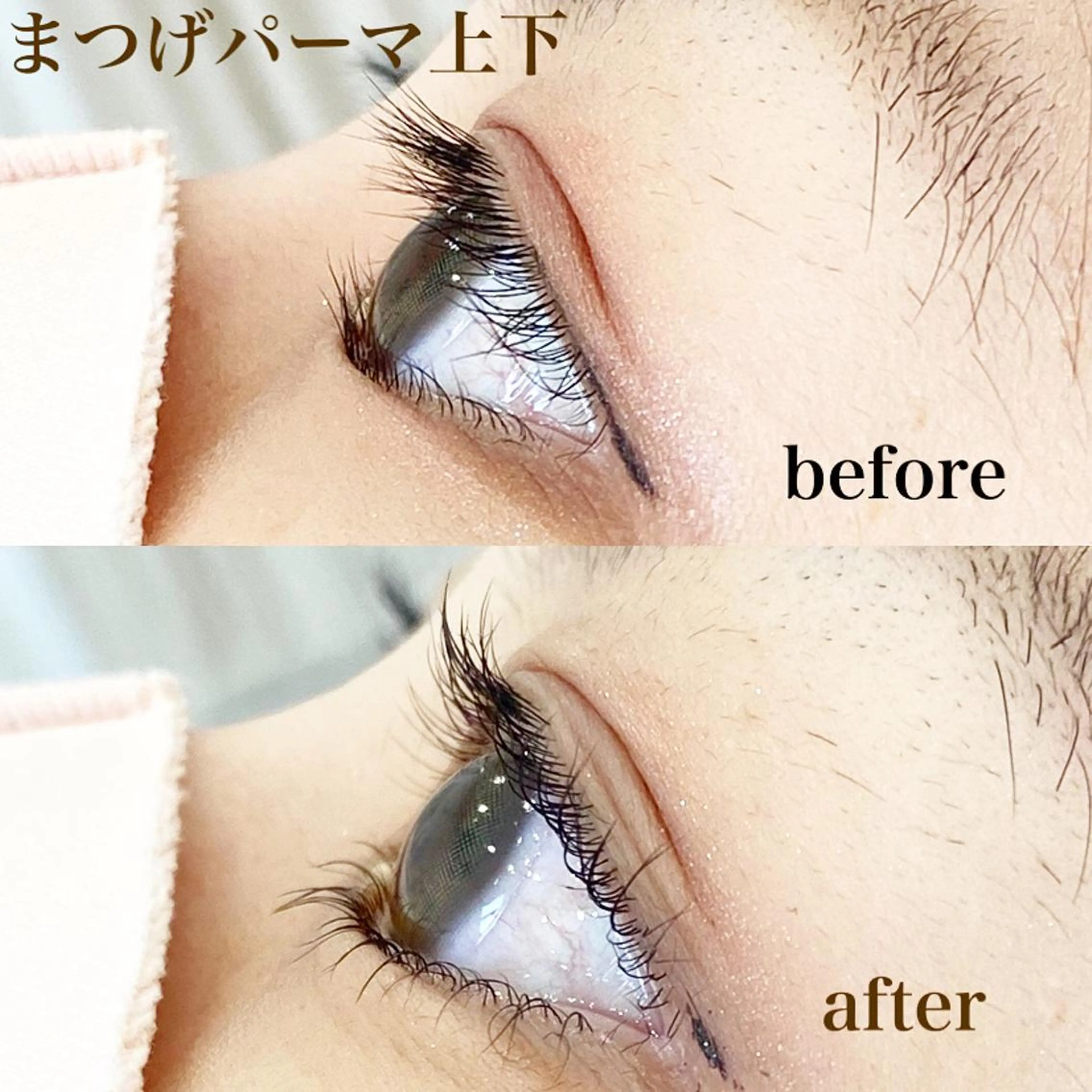 次世代まつげパーマ💗上下✨保湿トリートメント付き♩の写真