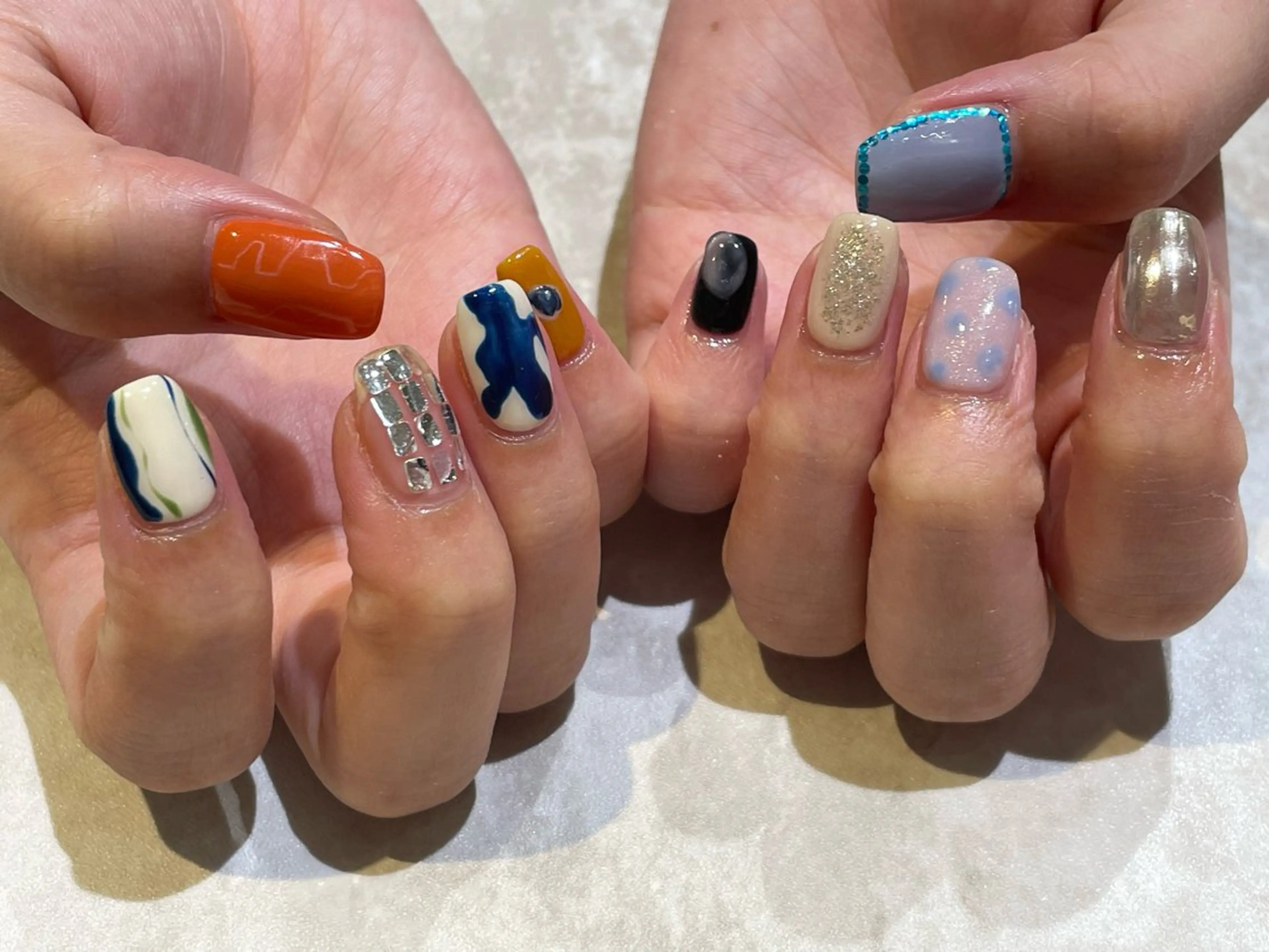 ネイル 舞田 苑香のネイルデザイン