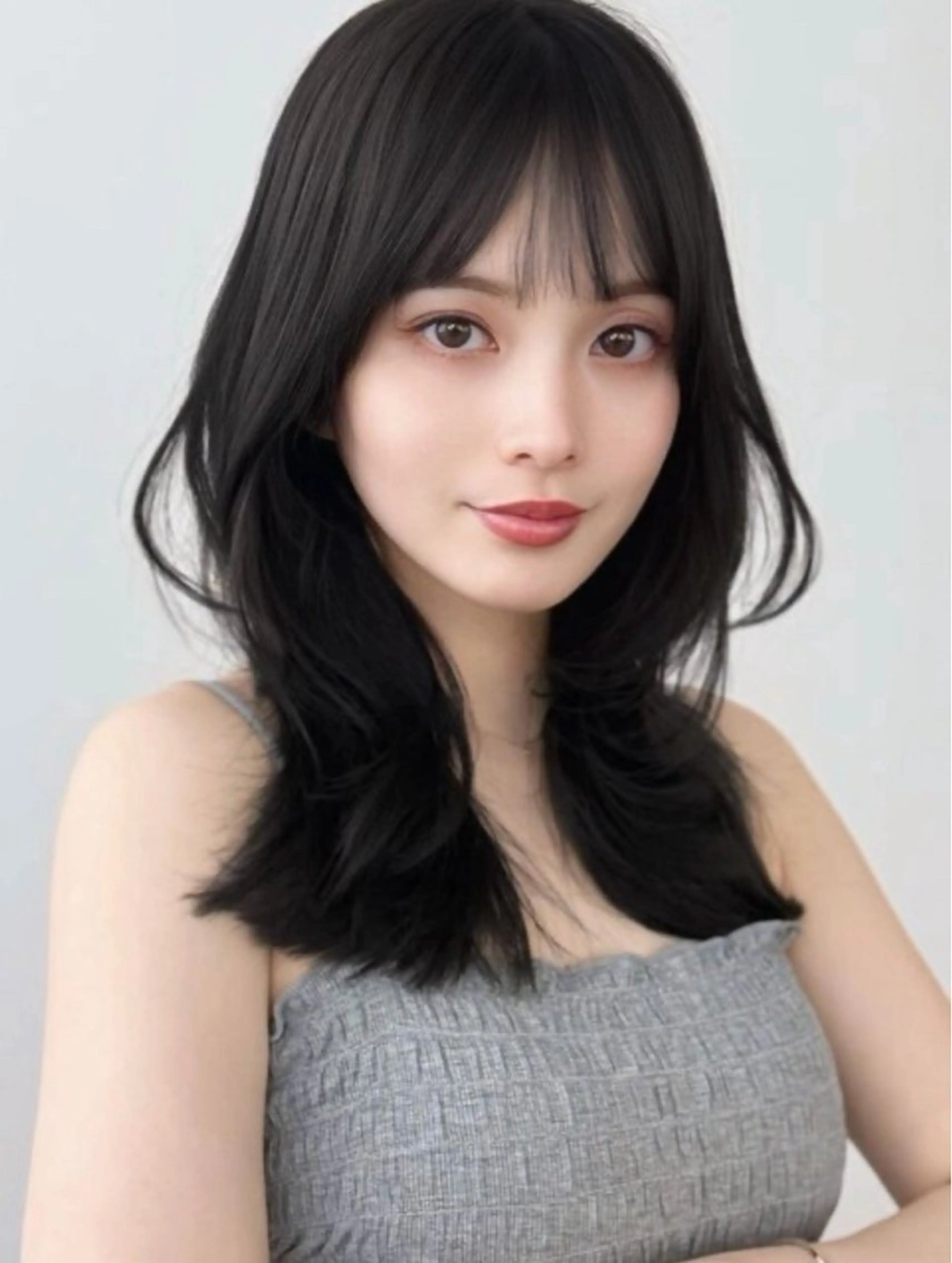 【垢抜けイメチェン✨】似合わせカット+透明感カラーの写真