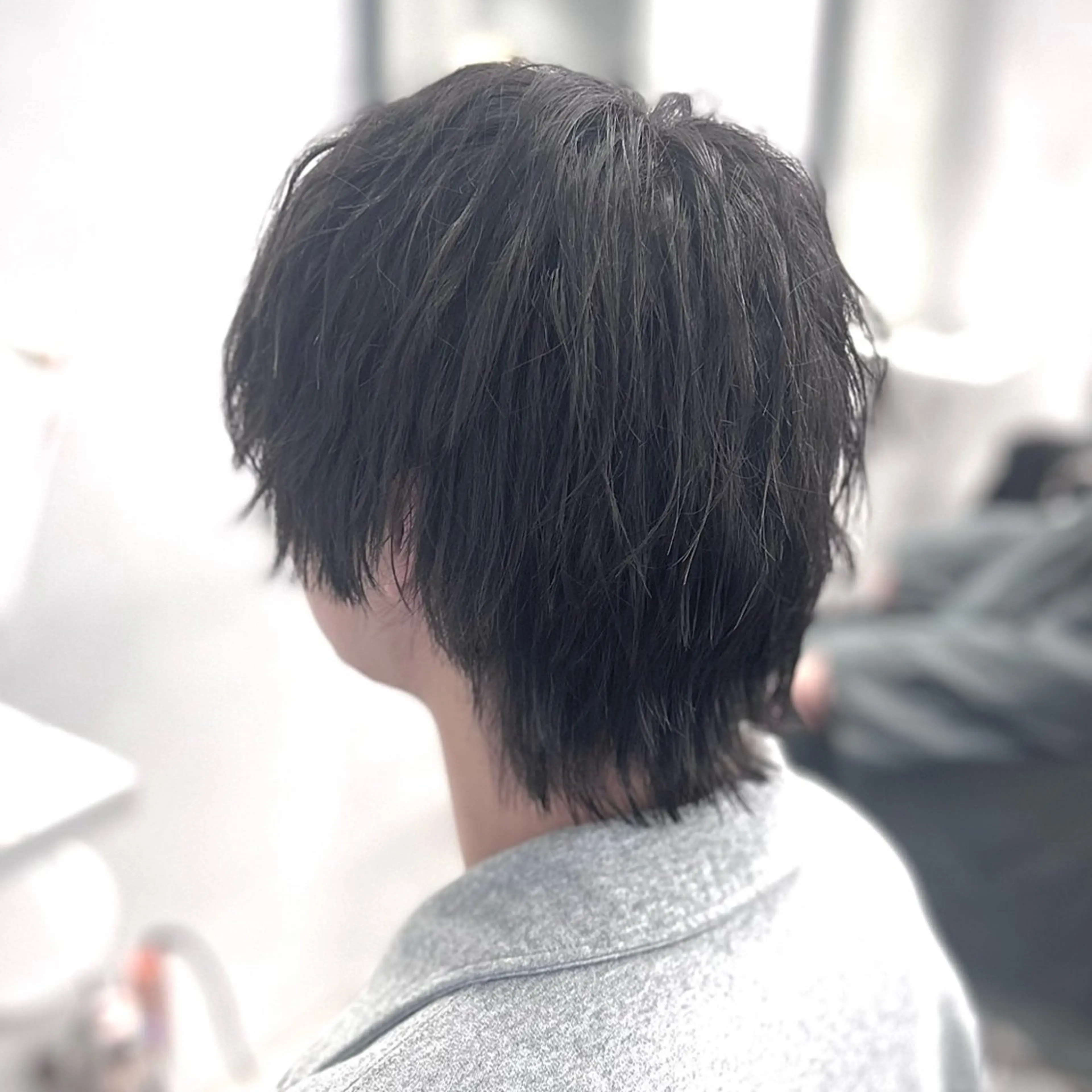 セミロング 無料カットモデル ユナのヘアスタイル