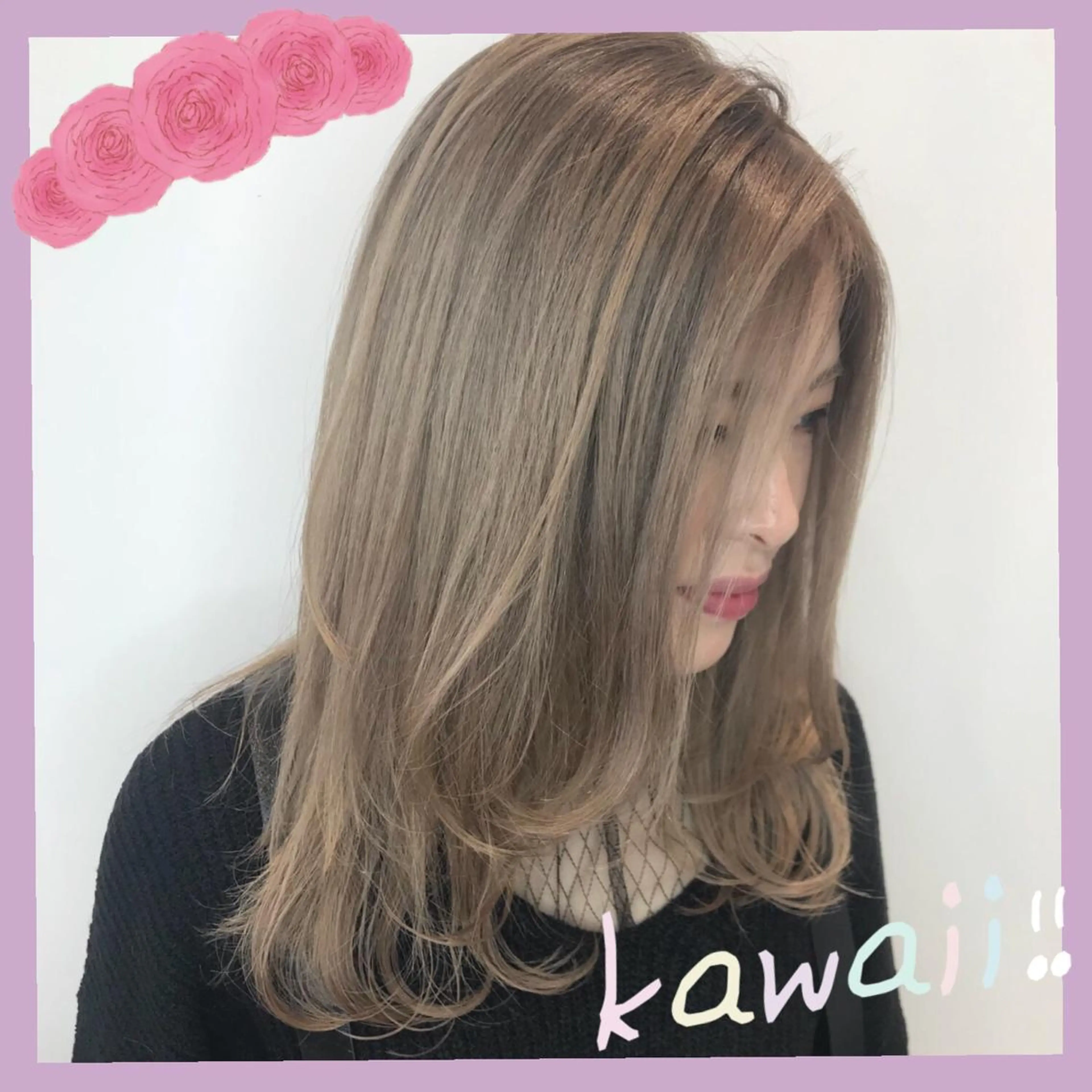 カラー ブロンド EMANON新宿東口所属・新宿駅近♡個室 ♡関口三都季🌜のヘアスタイル