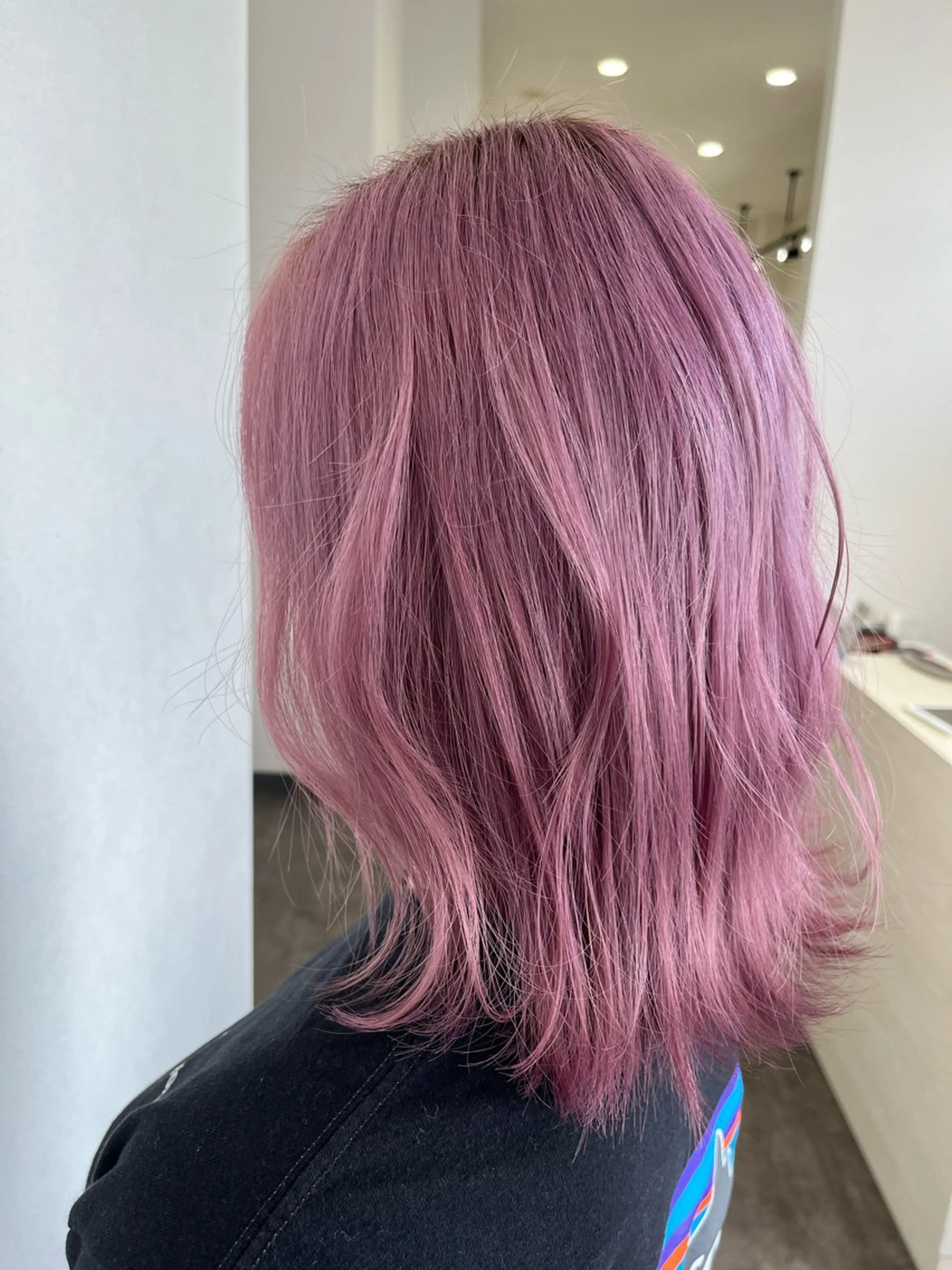 ミディアム 中島 大聖のヘアスタイル