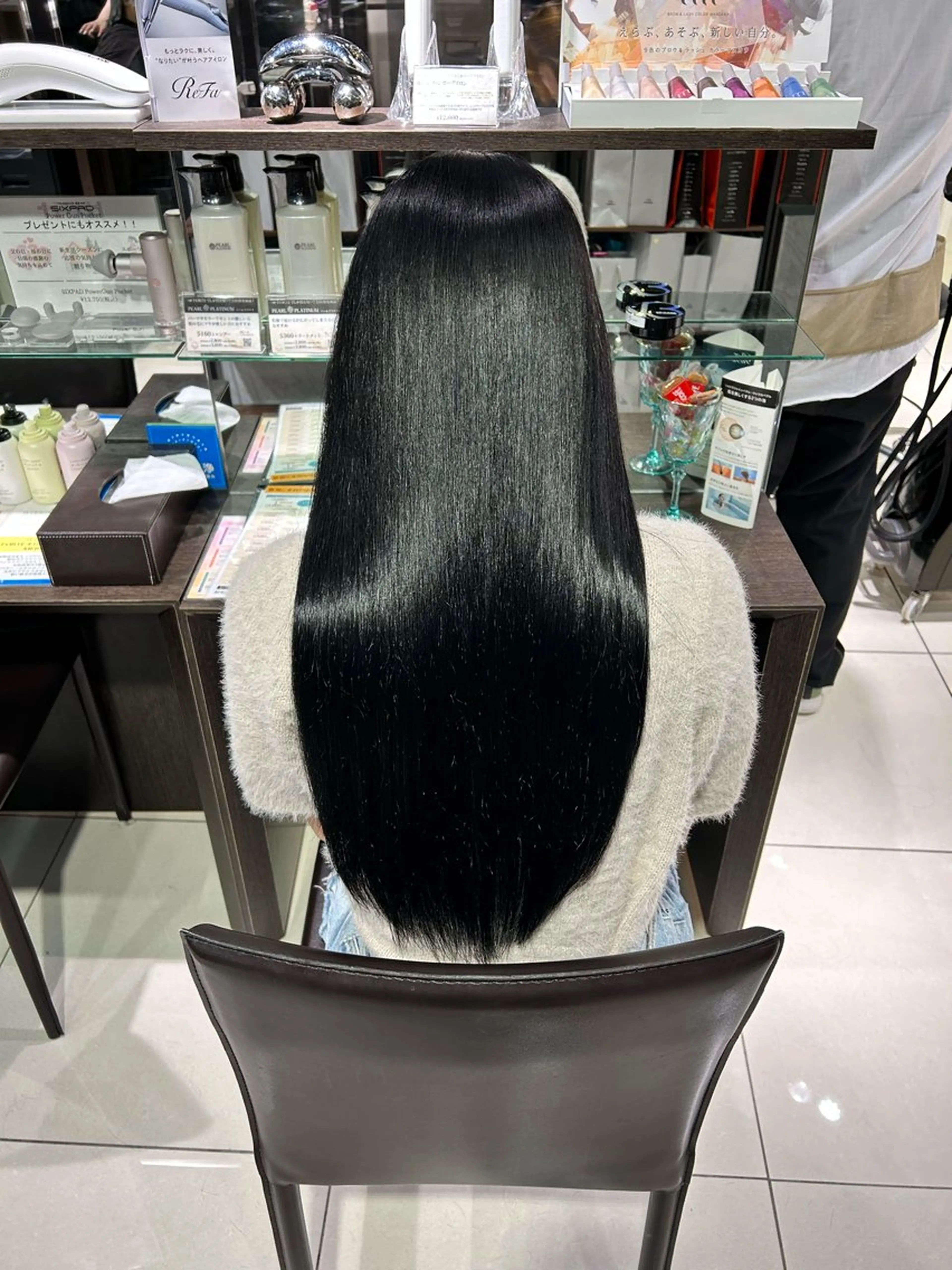 ロング カラー 髪質改善/透明感カラ ー/レイヤー/あやはのヘアスタイル