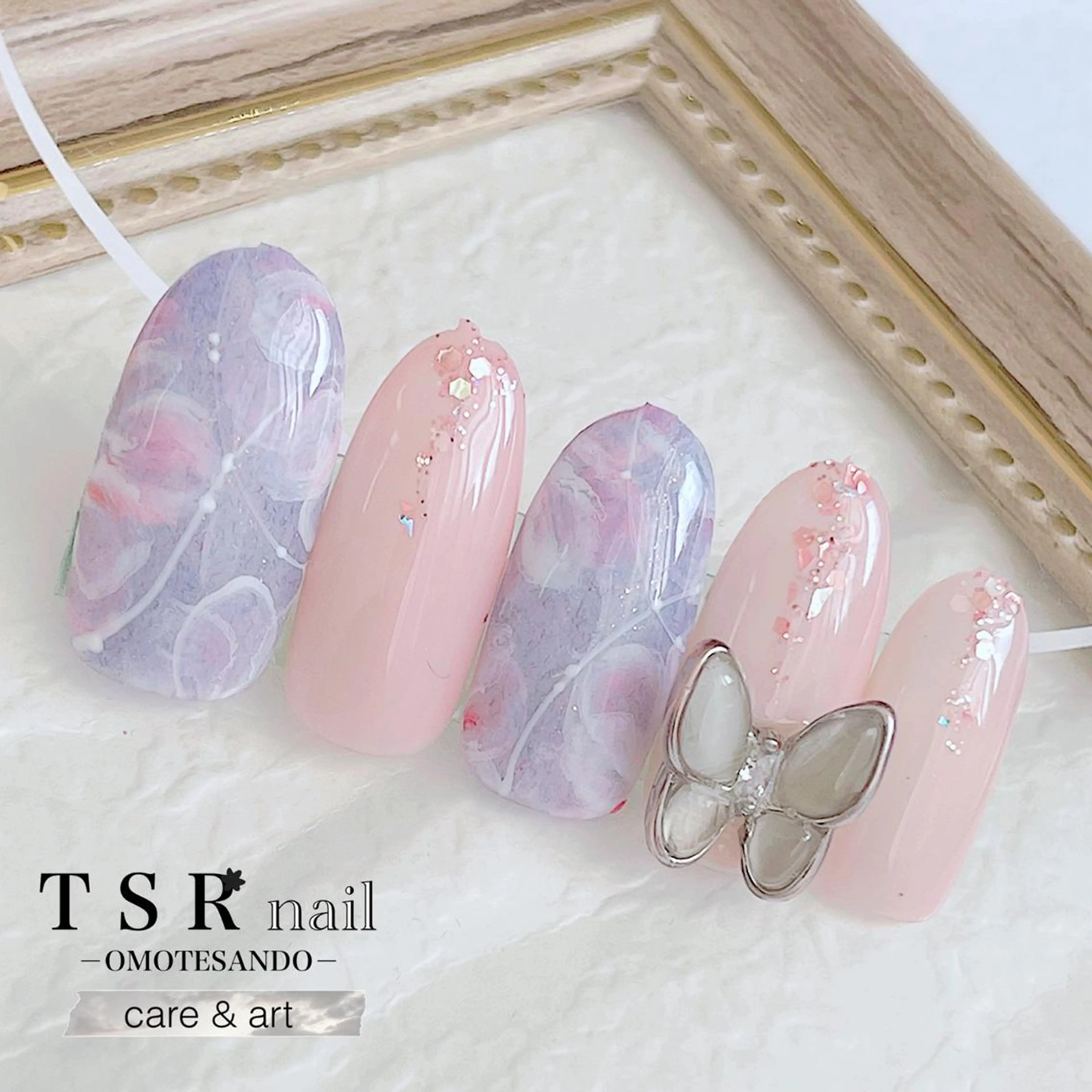 ネイル フラワーネイル ジェルネイル パラジェル ネイルチップ フットネイル 爪咲 りり花のネイルデザイン