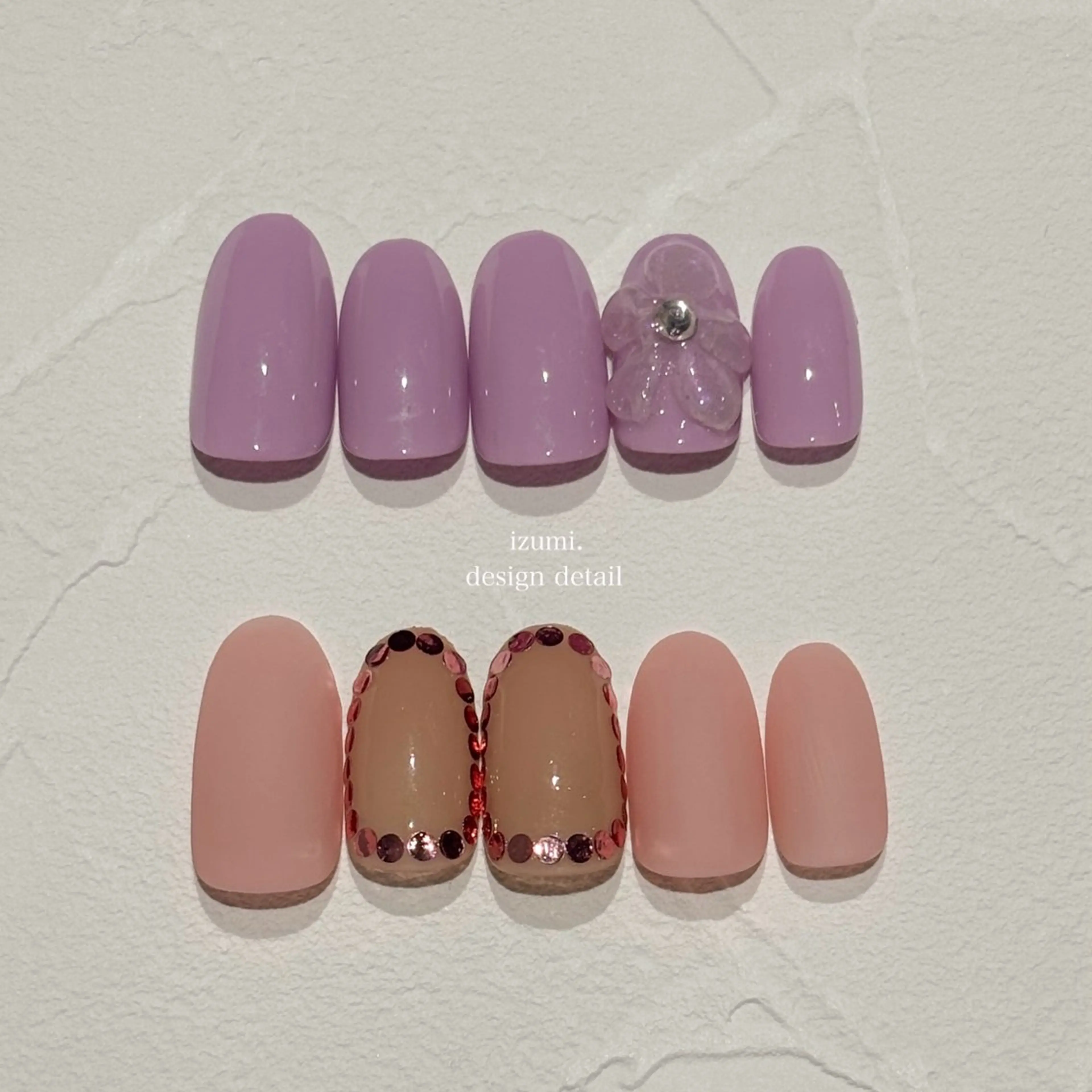 ネイル ハンドネイル IZUMIꕤnail 堺筋本町｜心斎橋のネイルデザイン