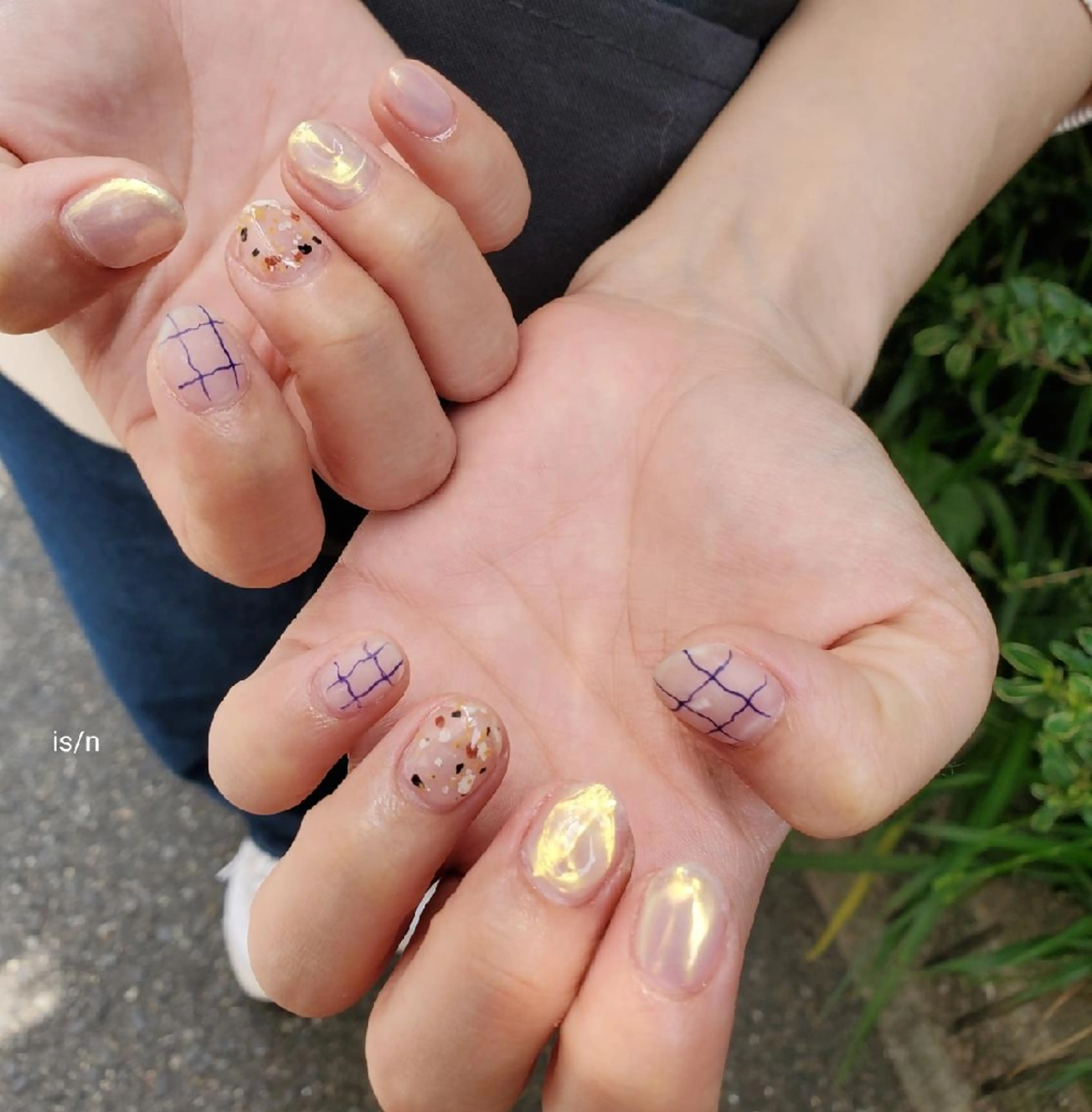 ネイル ハンドネイル 店長 佐藤のネイルデザイン