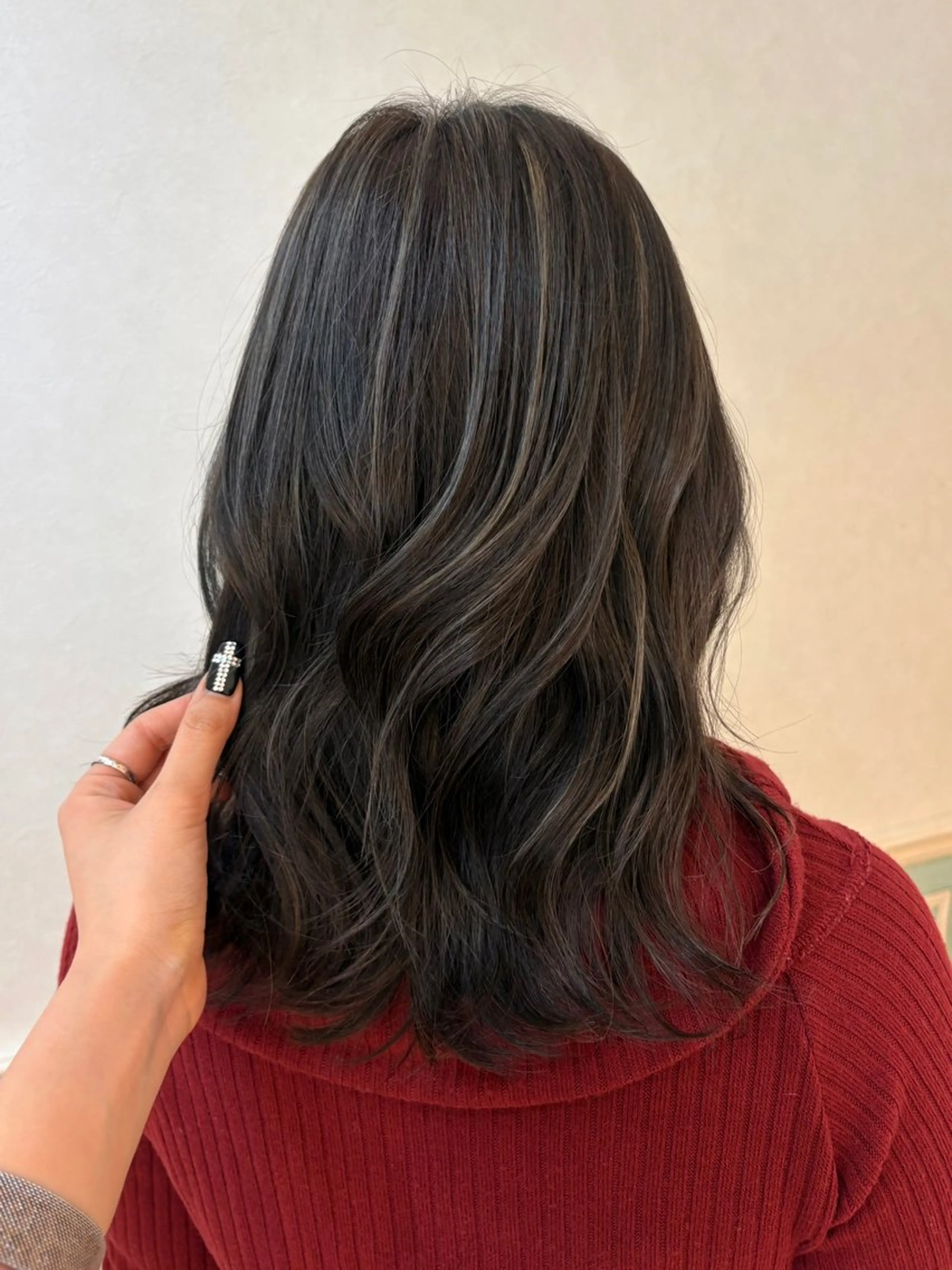 ミディアム カラー 艶感暖色カラー🥀/ レイヤー / れいかのヘアスタイル