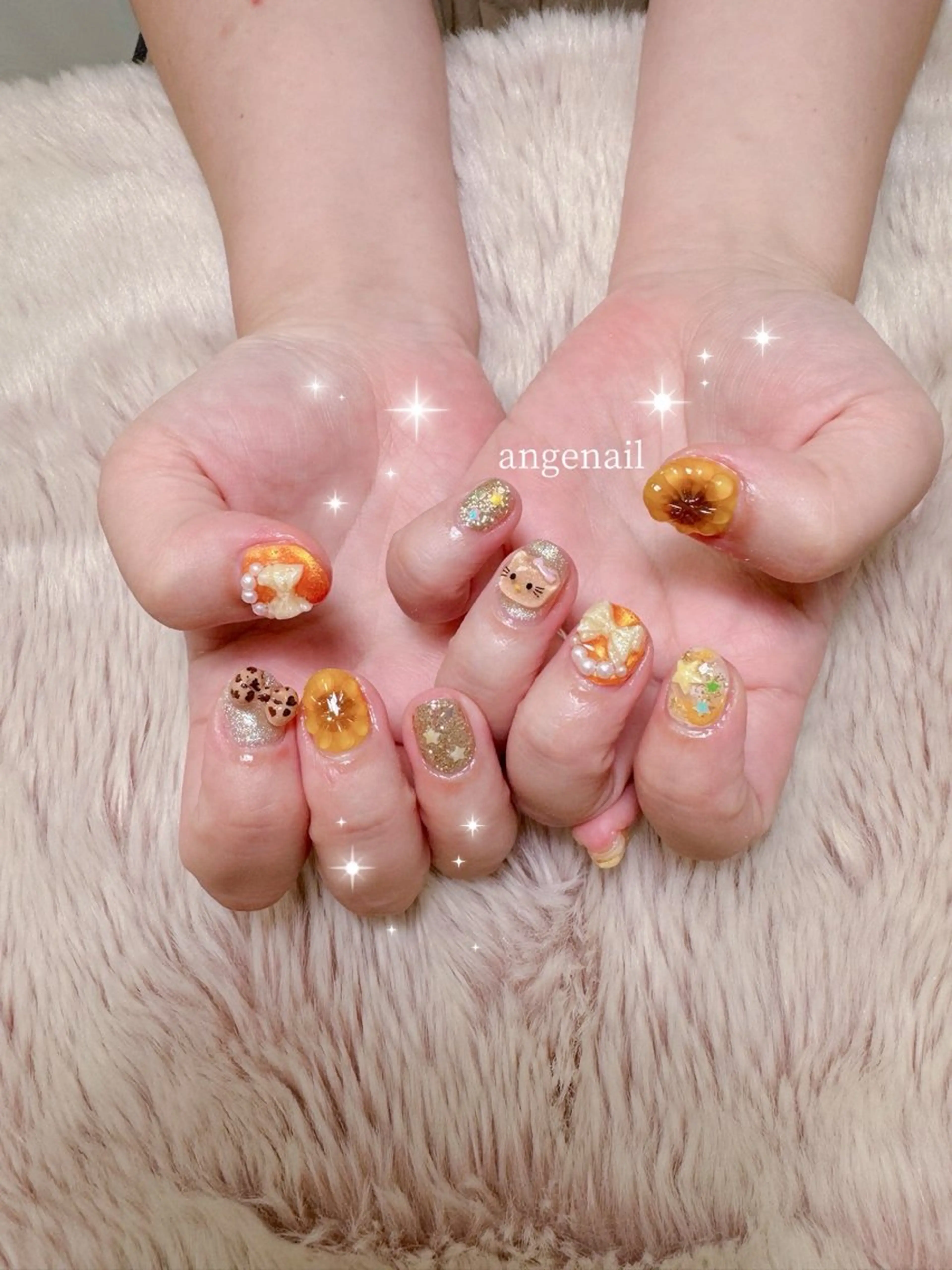 ネイル ハンドネイル オーナーネイリスト MAKIのネイルデザイン