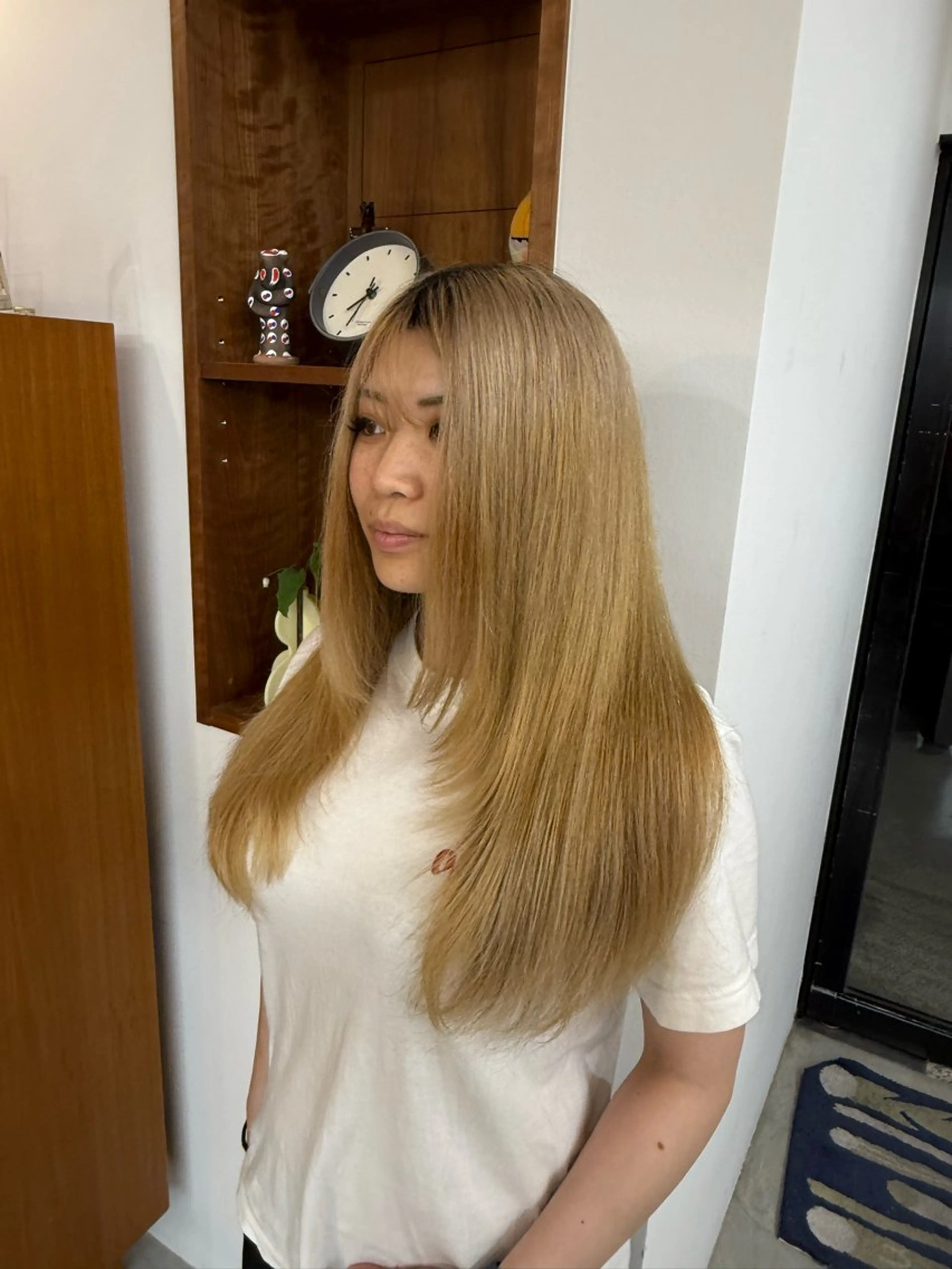 ロング レイヤーカット カット まなみ/ PORT SALONのヘアスタイル