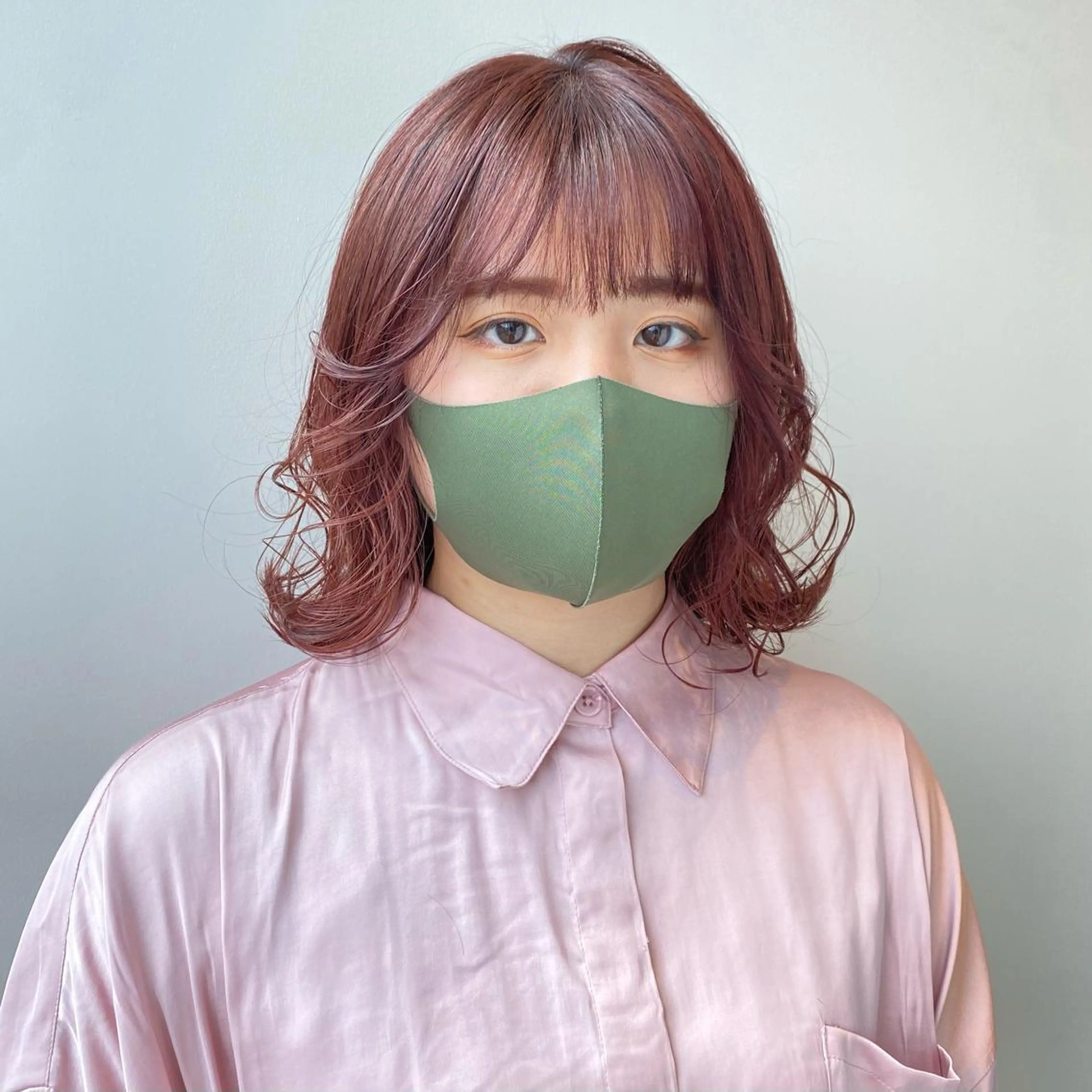 ミディアム カラー 🩵ブリーチカラー 🐈MIORI🩵のヘアスタイル