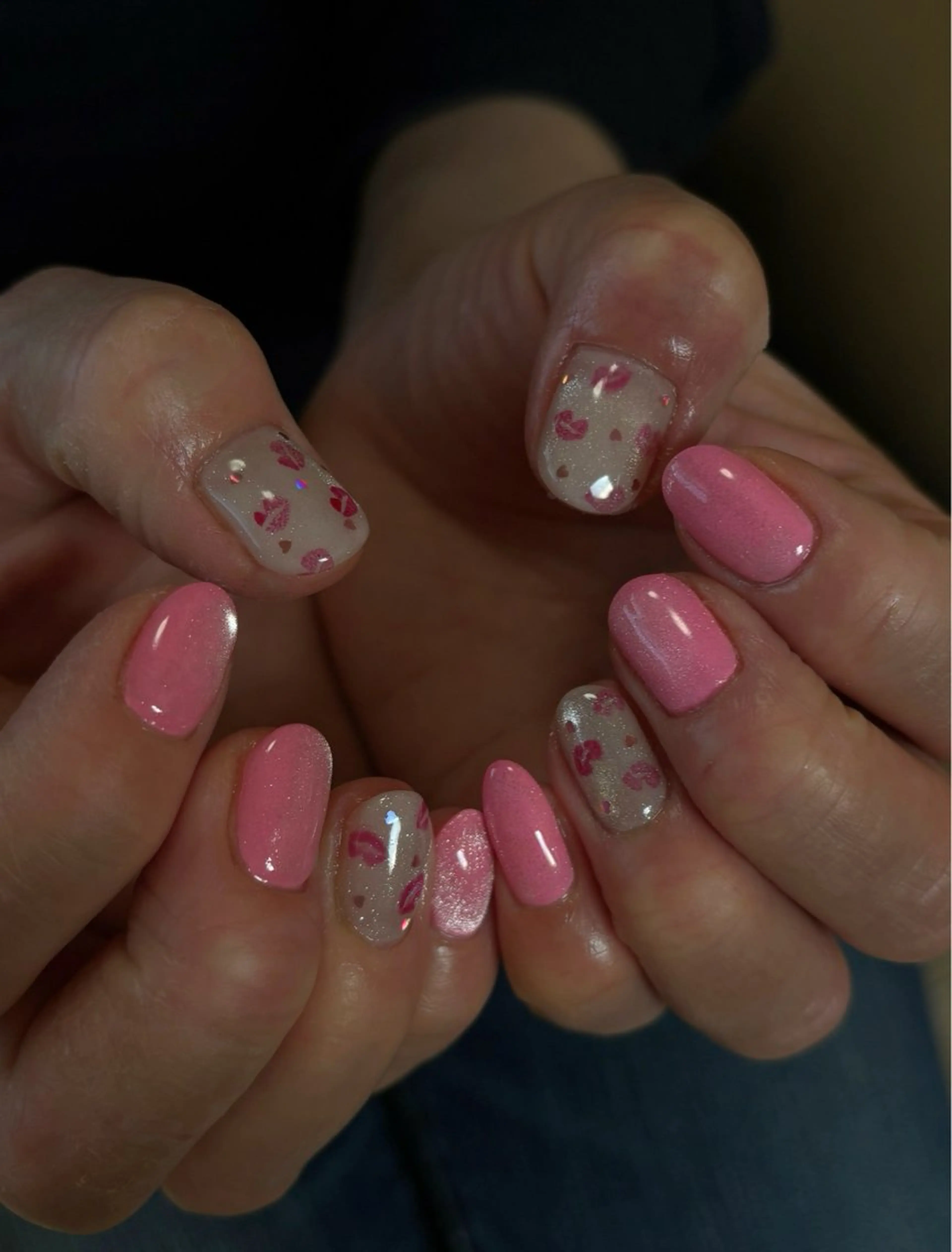 ネイル ジェルネイル キラキラネイル マグネットネイル ニュアンスネイル オフィスネイル ハンドネイル tamu nail 　金町のネイルデザイン