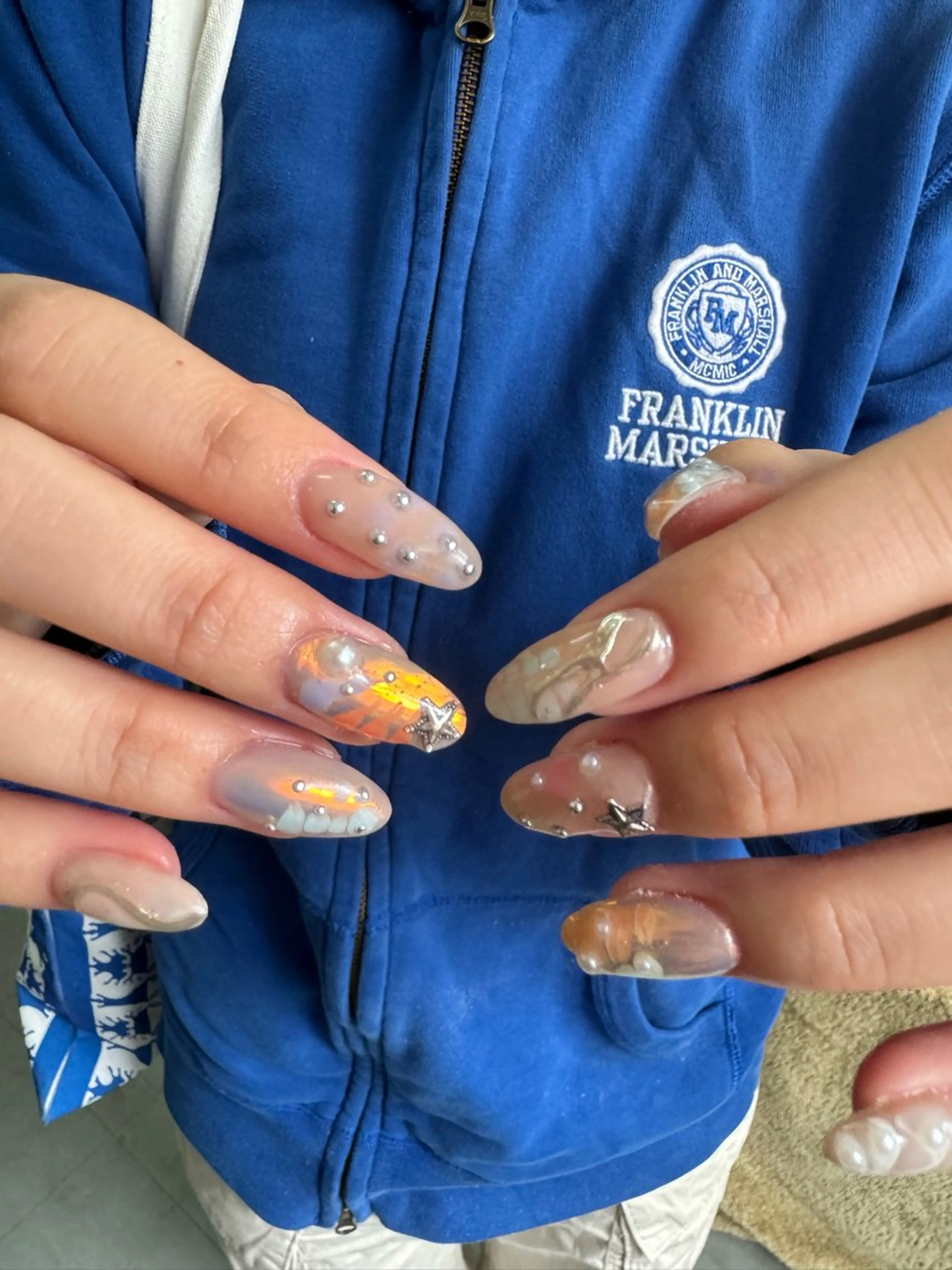 ネイル MITSUKI🪡 海外/個性派/ロングのネイルデザイン