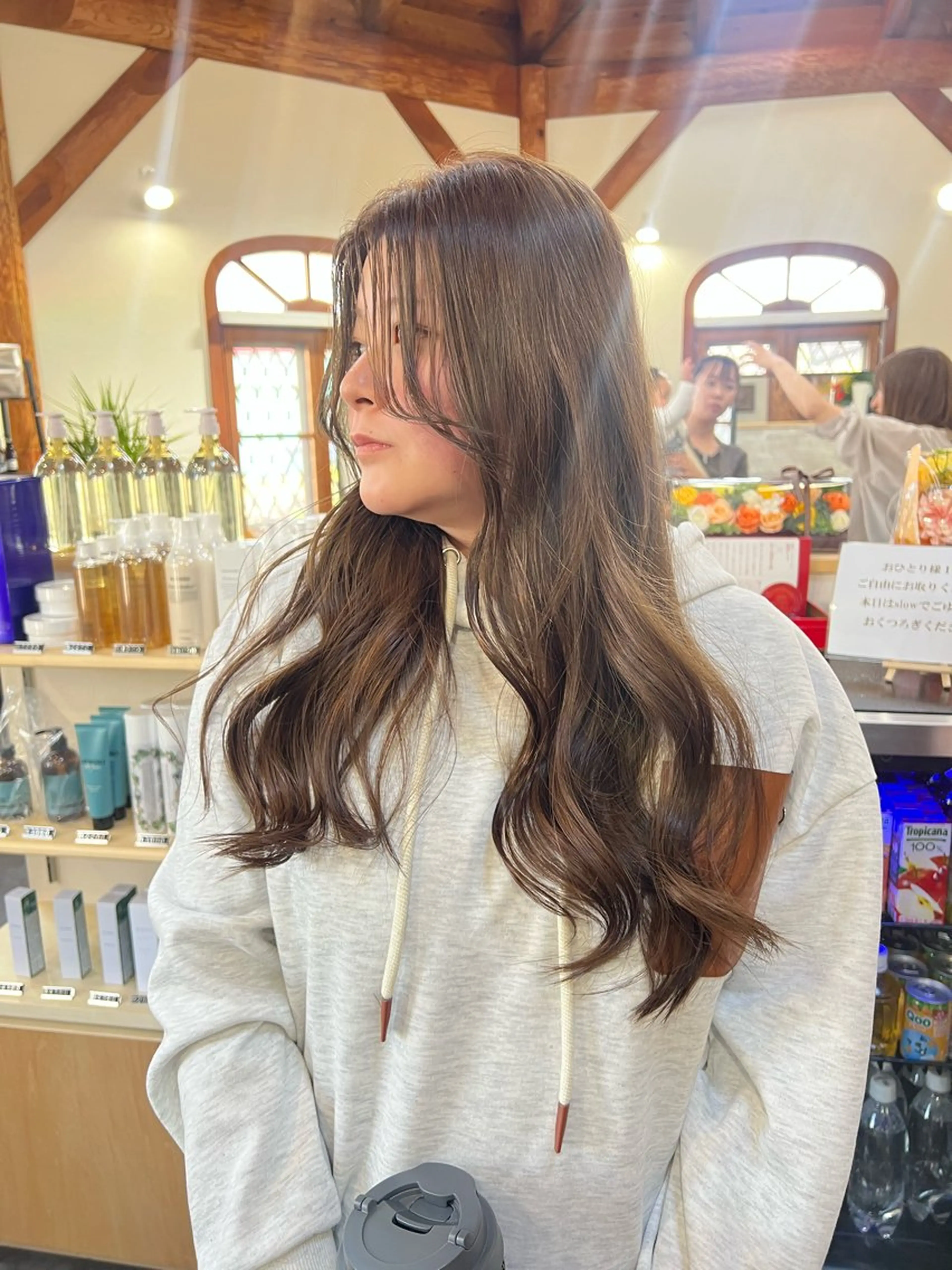 ロング カット ヘアカラー トリートメント 名取 純平のヘアスタイル