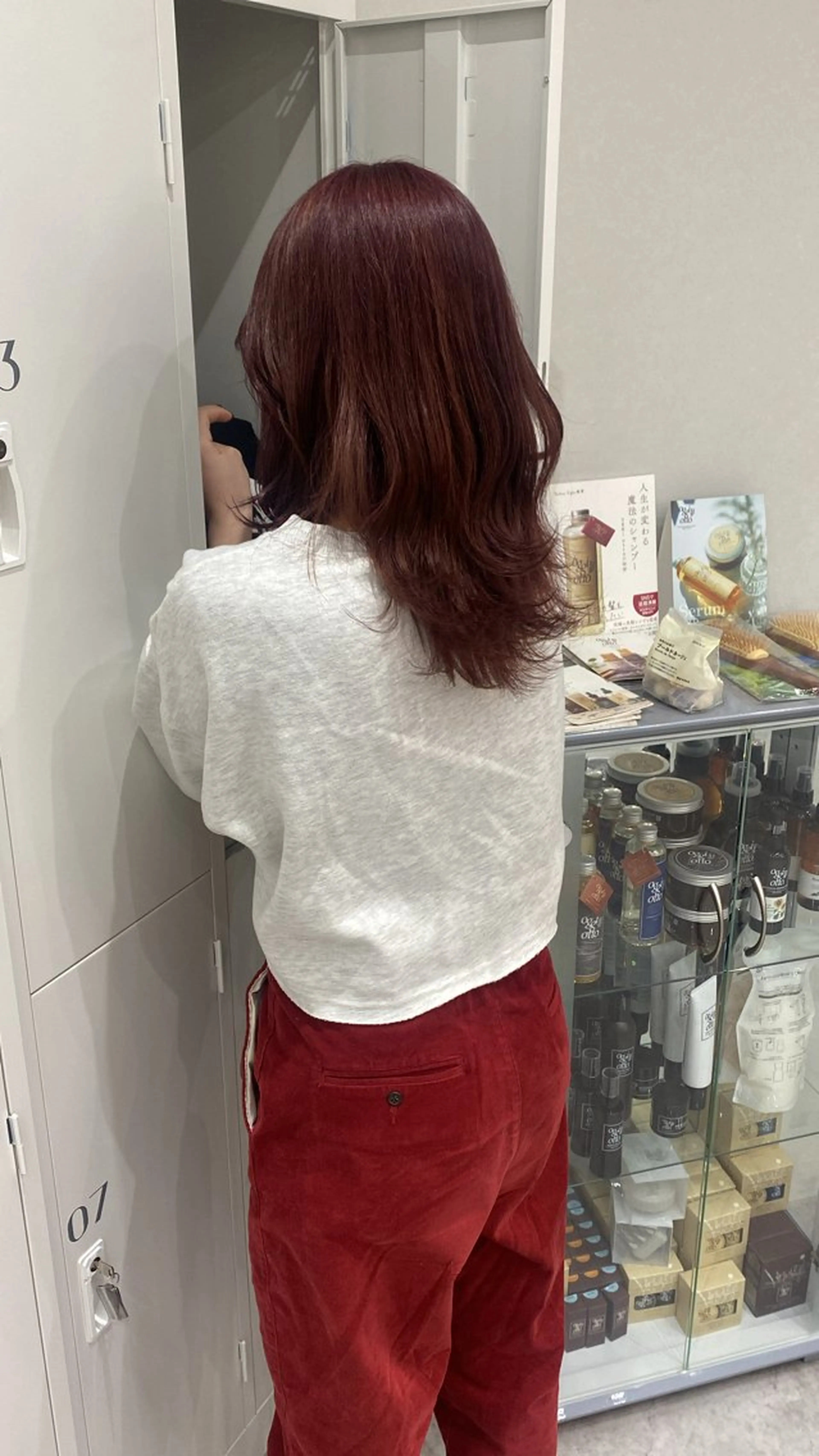 ミディアム カラー ヘアアレンジ ヘアカラー ボブ /ニュアンス/ satomi🧸💖のヘアスタイル