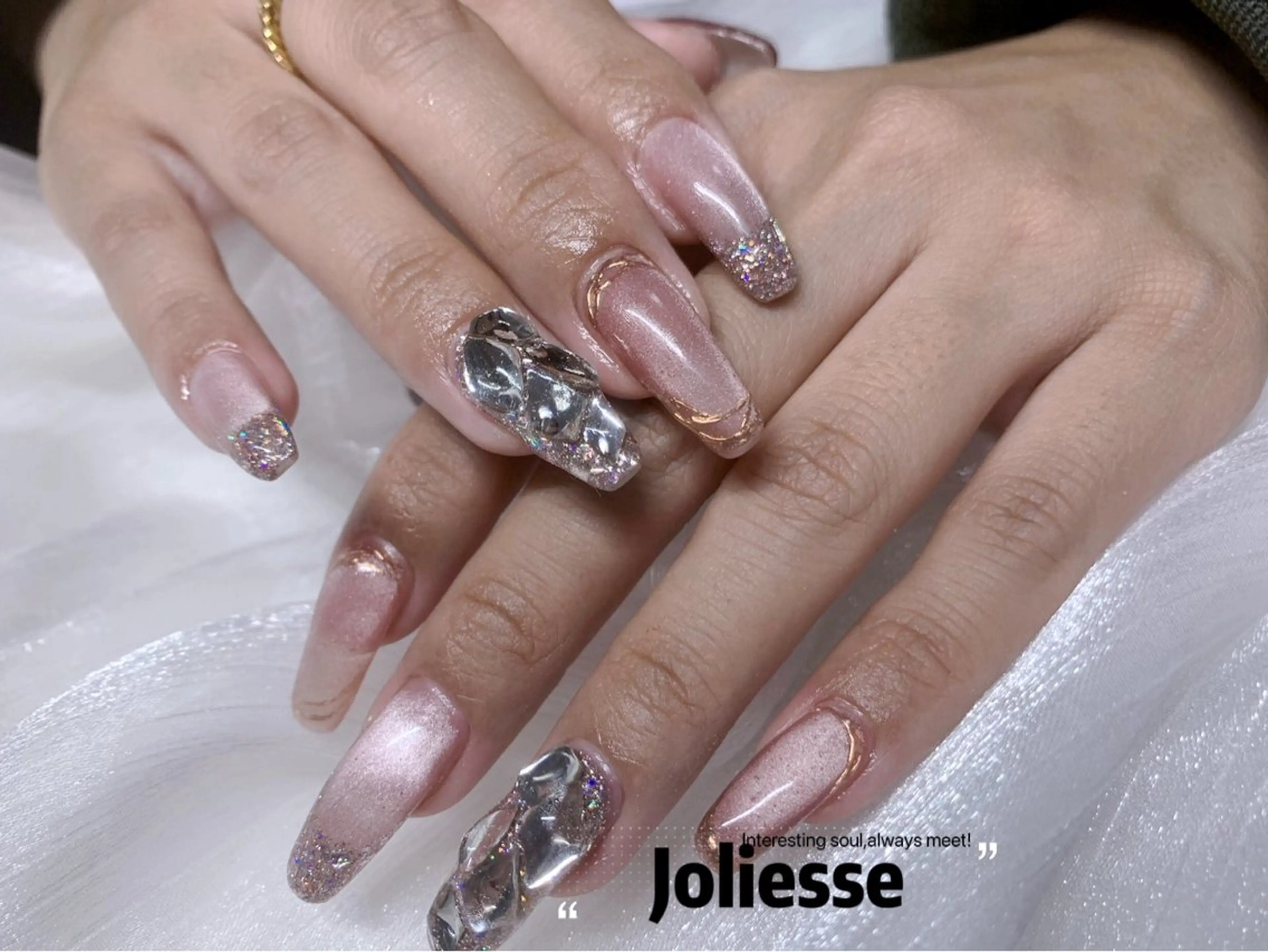ネイル マグネットネイル Joliesse nail salonのネイルデザイン