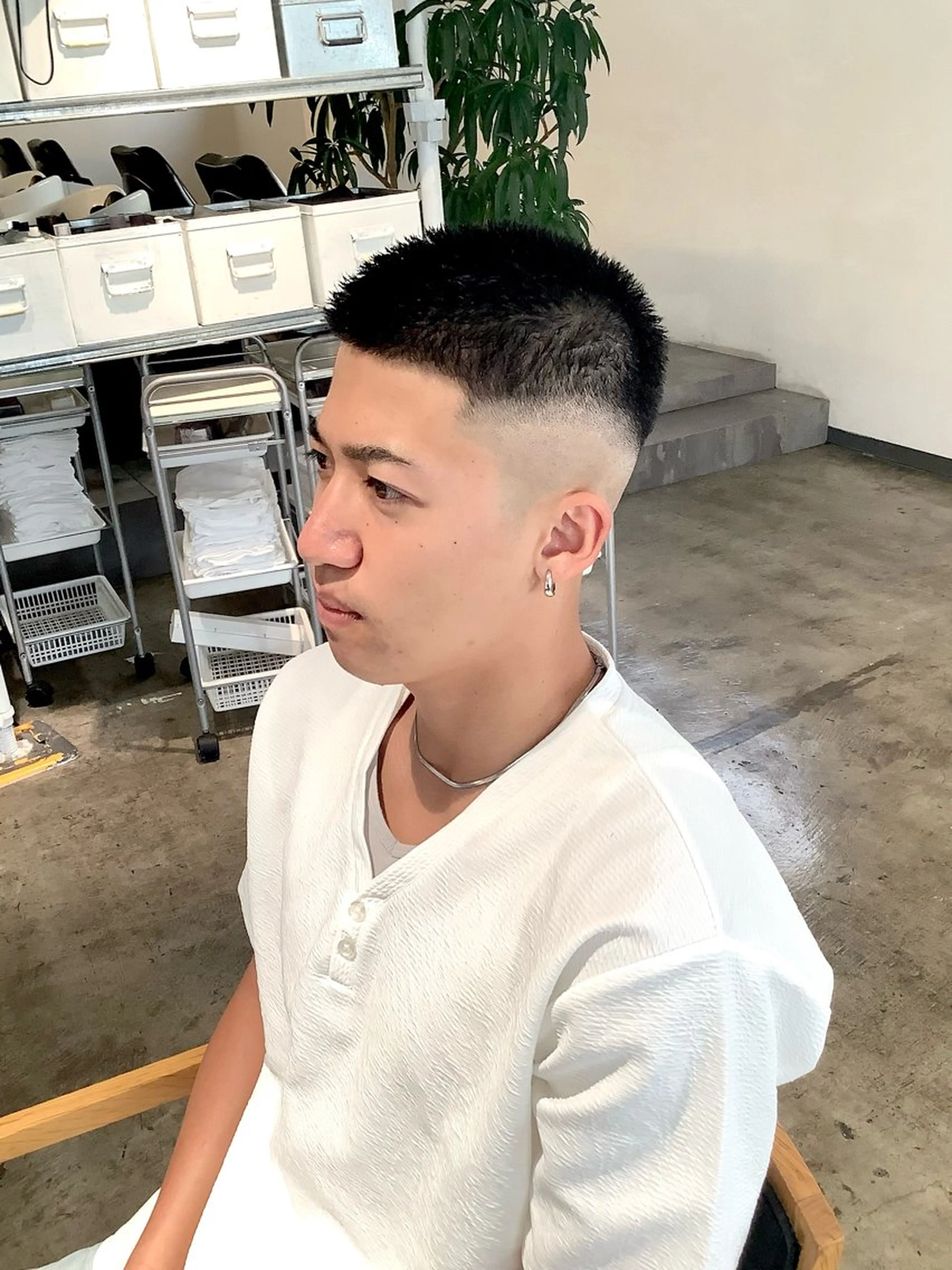 メンズ フェードカット スキンフェード 刈り上げ カット 骨格補正施術/メンズ 専門美容師/YUYAのヘアスタイル