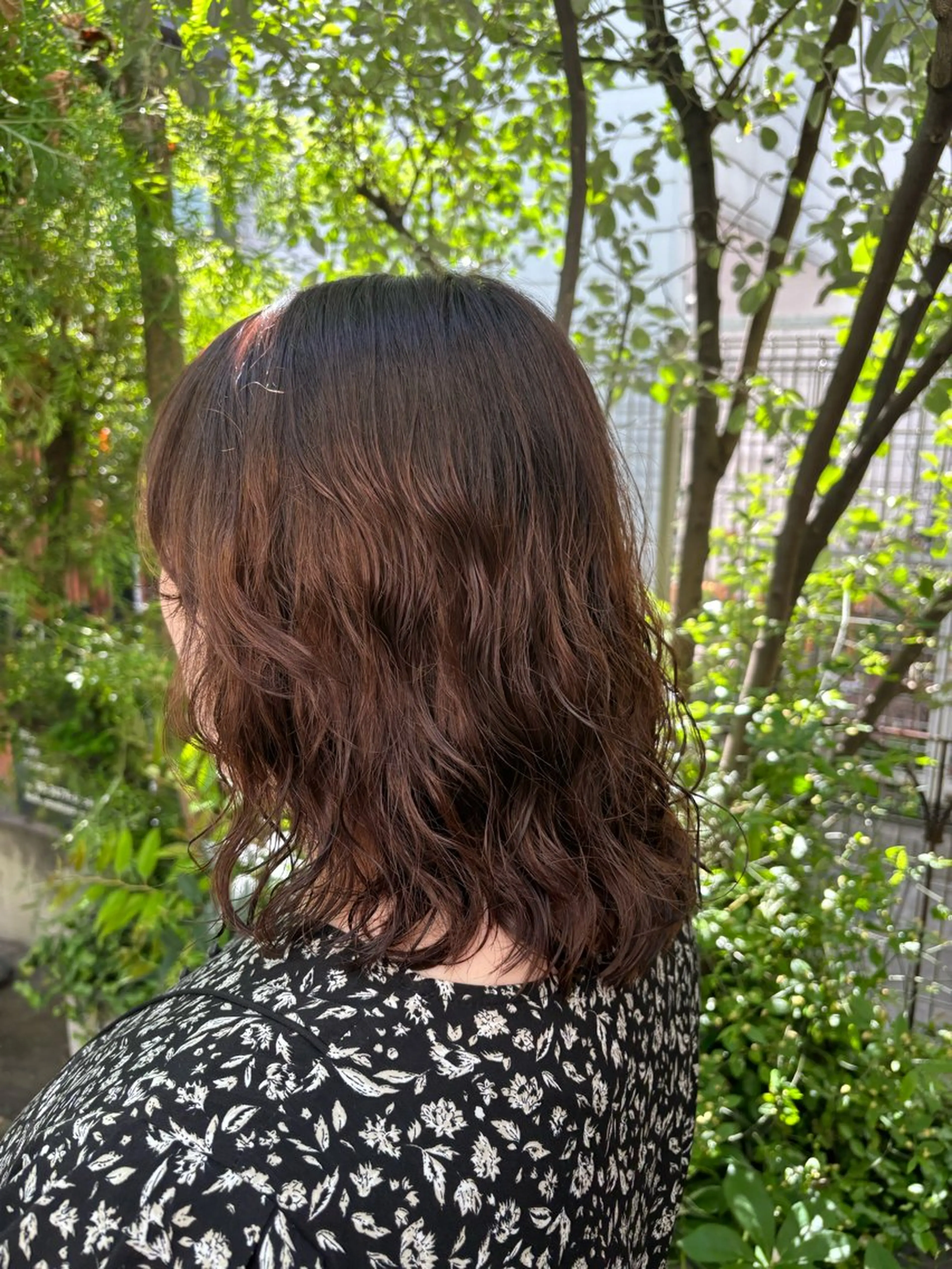 パーマ 小山 奈津のヘアスタイル