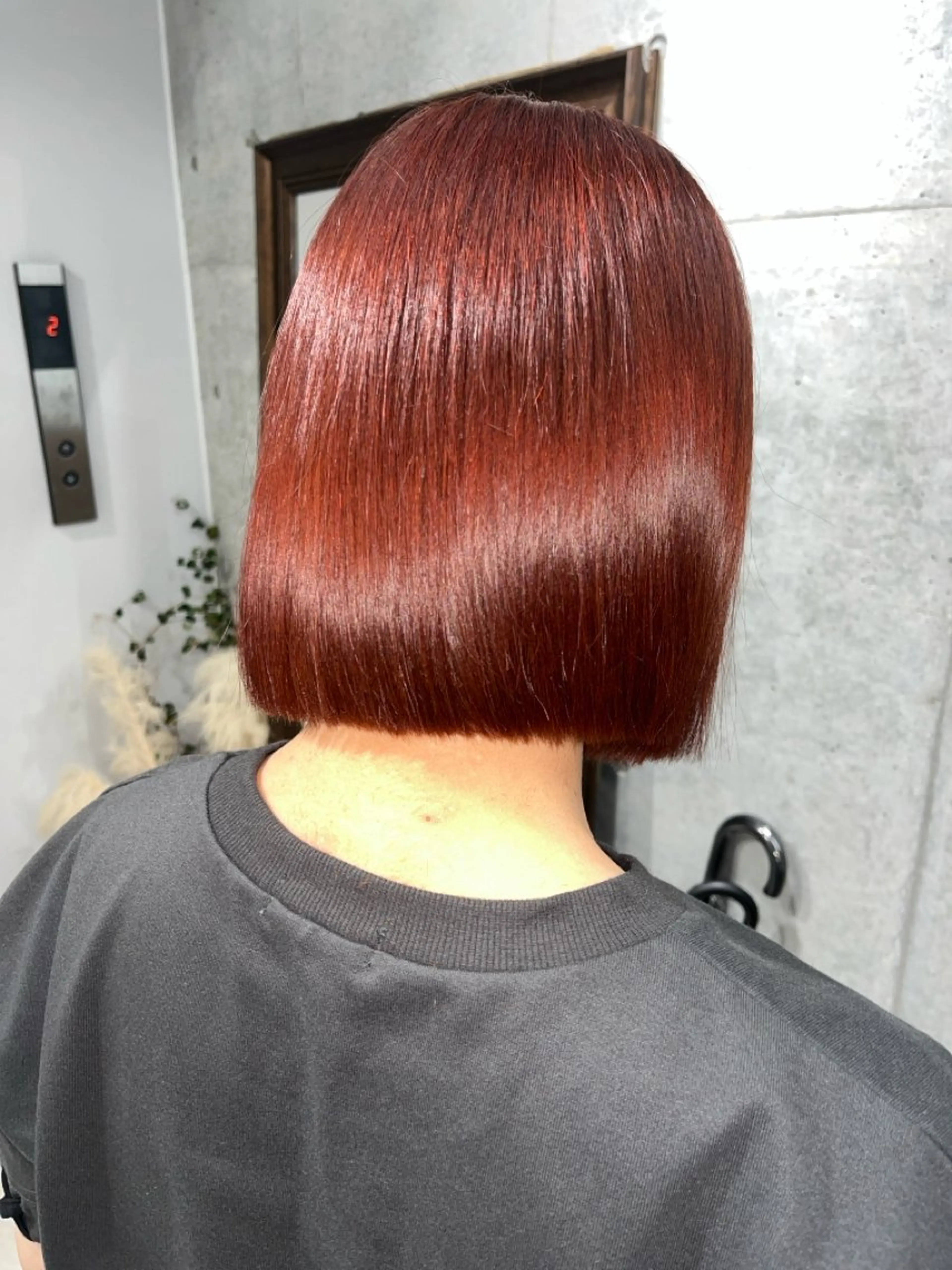 💌切りっぱなしbob + one colorの写真