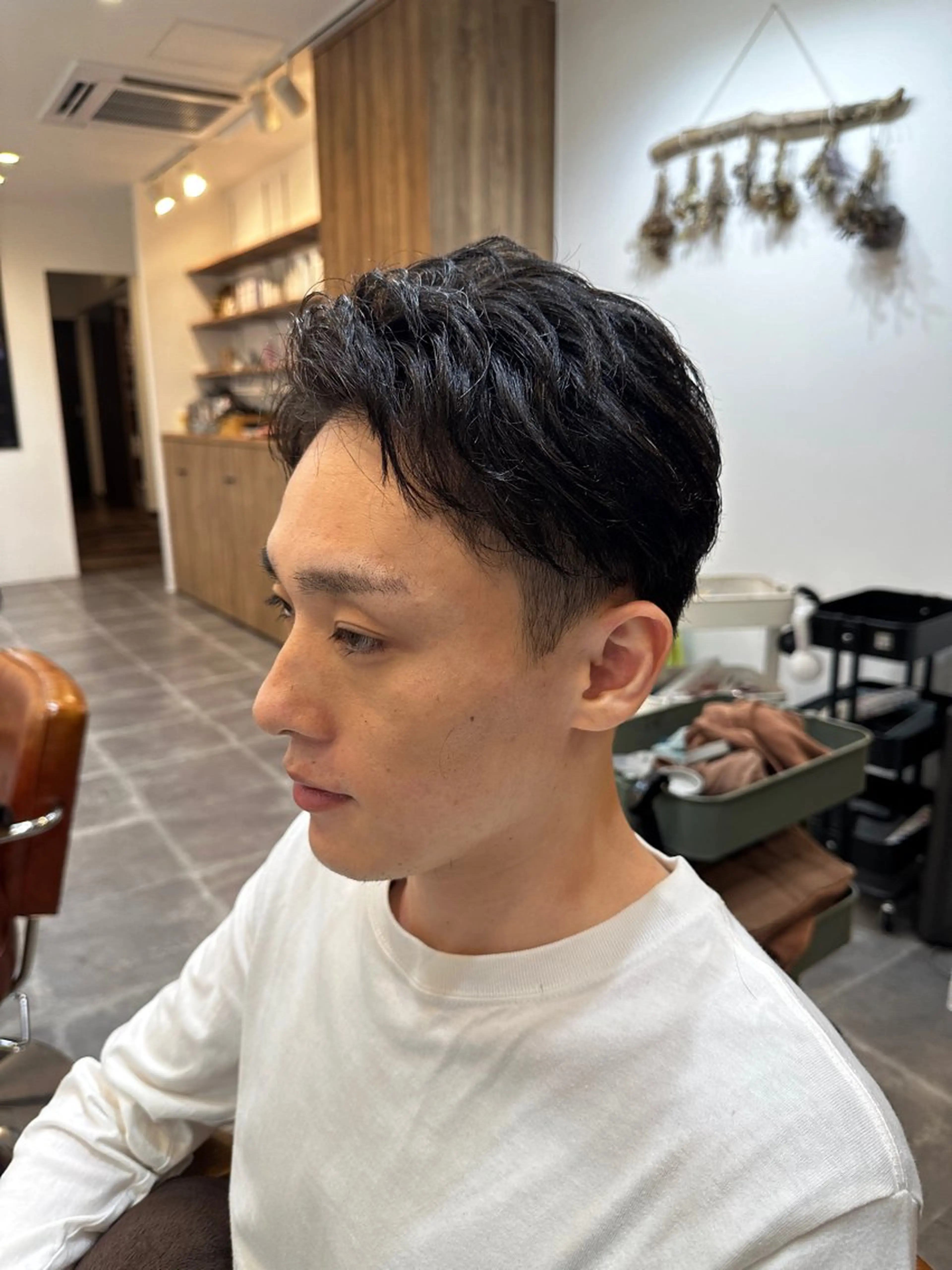 メンズ アップバング 刈り上げ ✨柏💎ikumi 💎メンズスタイル✨のヘアスタイル