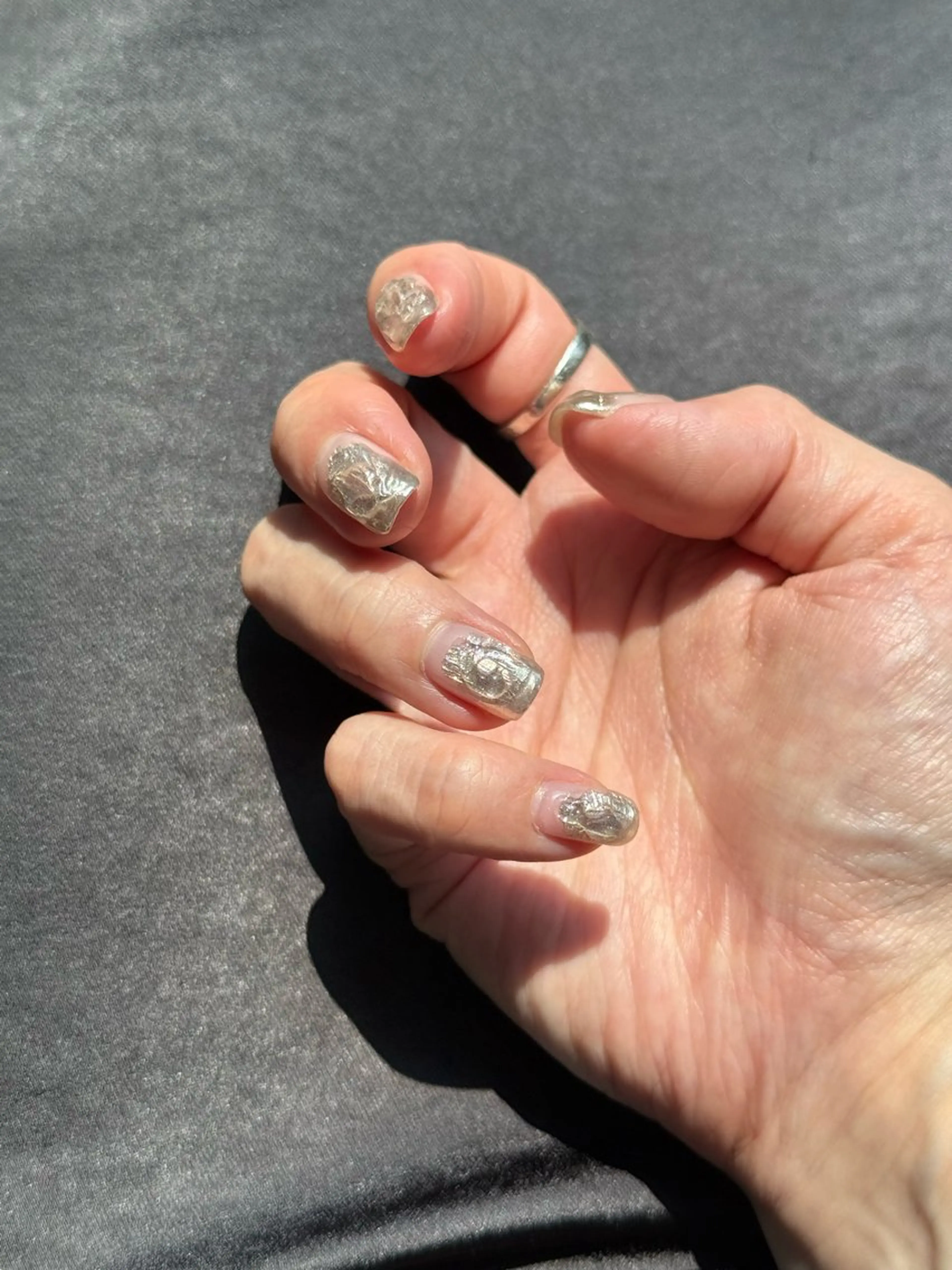 ネイル ハンドネイル フットネイル kiii.__ ✴︎*のネイルデザイン