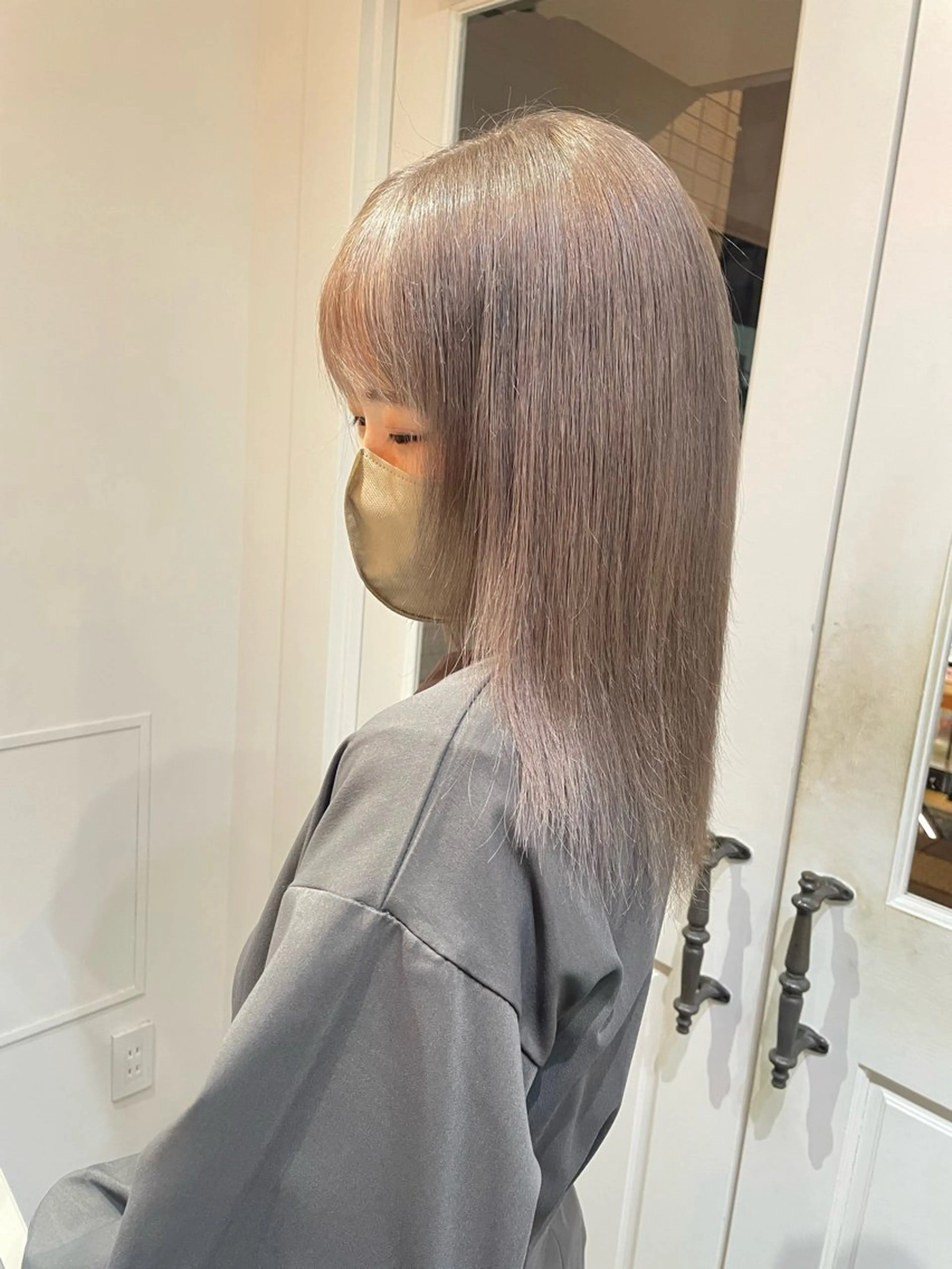 ミディアム ヘアカラー 似合わせカット/ コトミのヘアスタイル