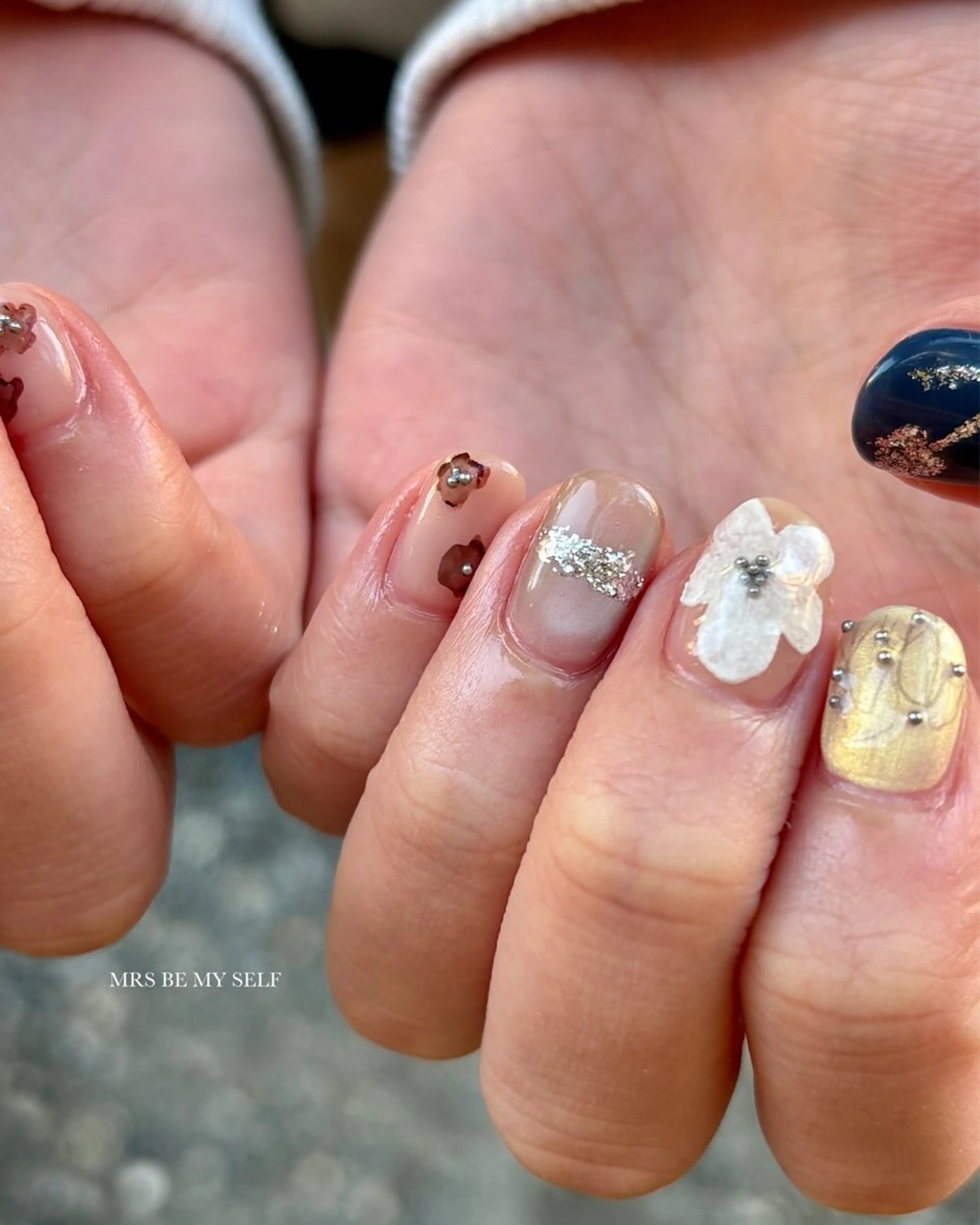 ネイル ニュアンスネイル MRS/ miyu🎀のネイルデザイン