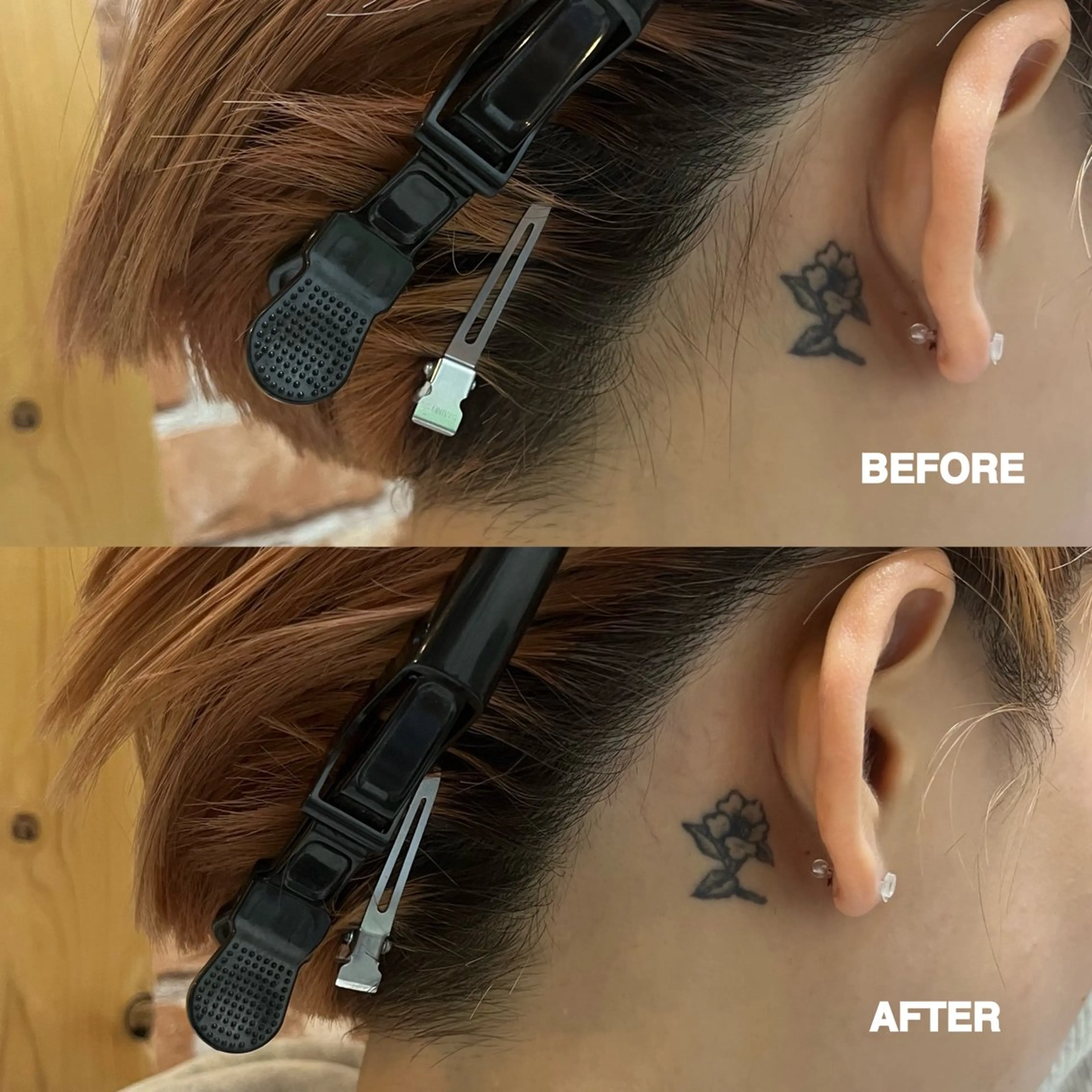 【シェービングのみ】　　　　　　　　　✳︎クレンジング／保湿付きの写真