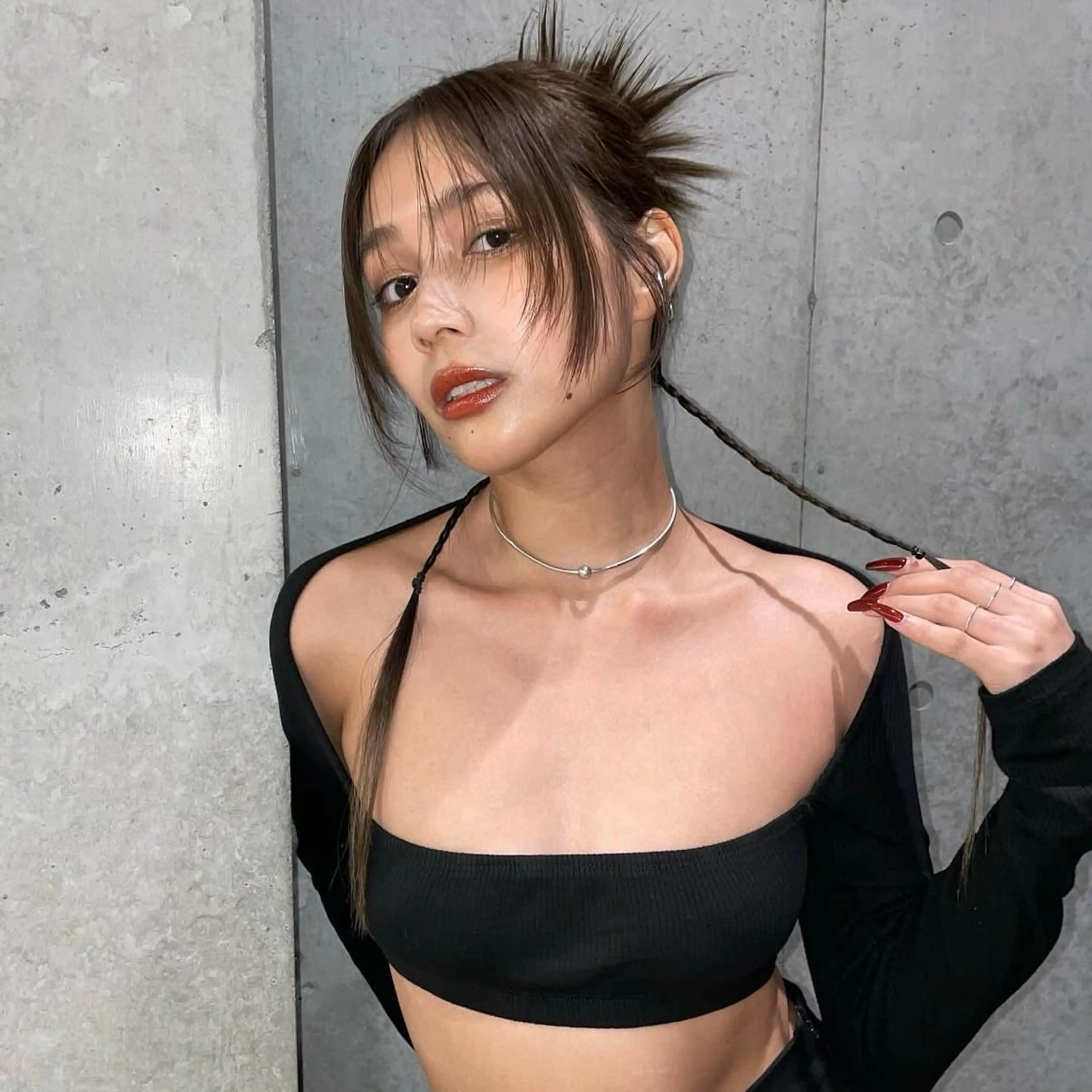 ロング ヘアアレンジ ヘアセット Mizobe misakiのヘアスタイル