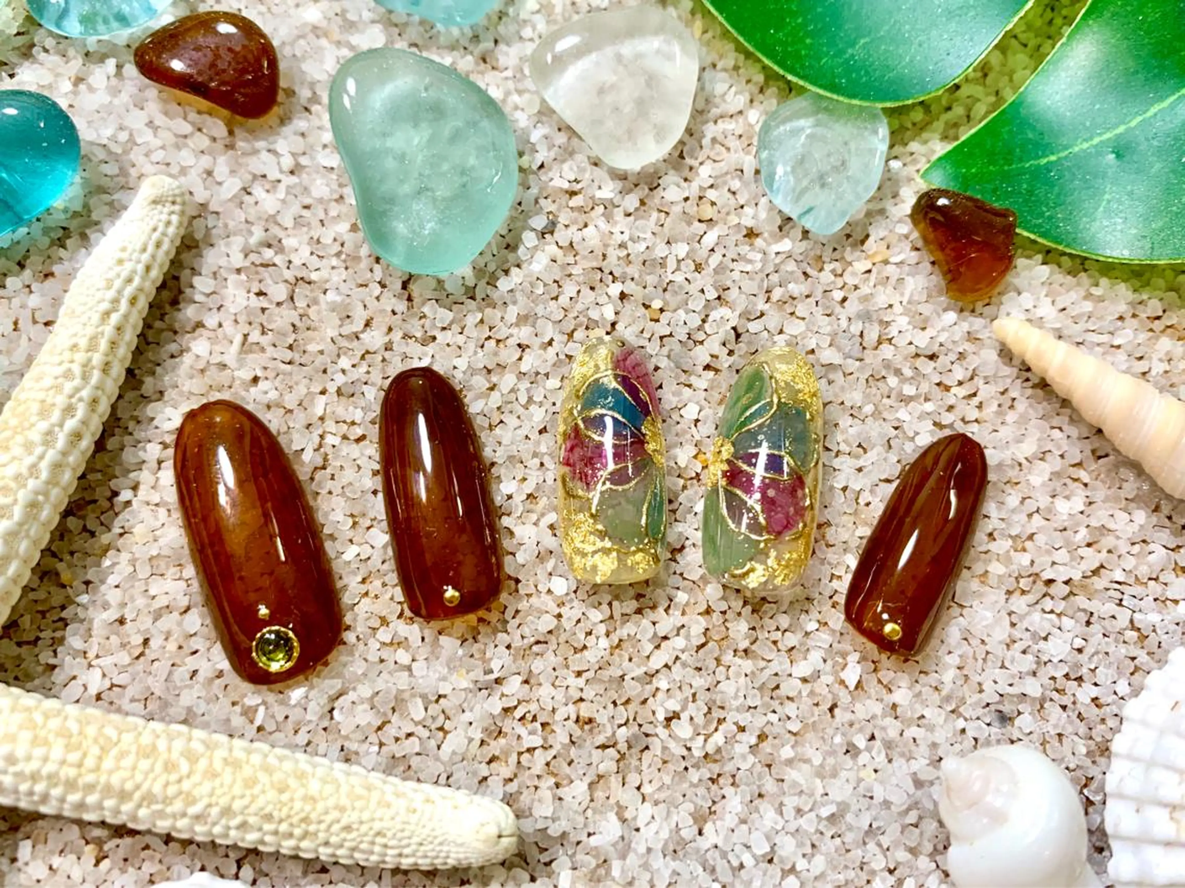 ネイル ハンドネイル 山下 愛のネイルデザイン